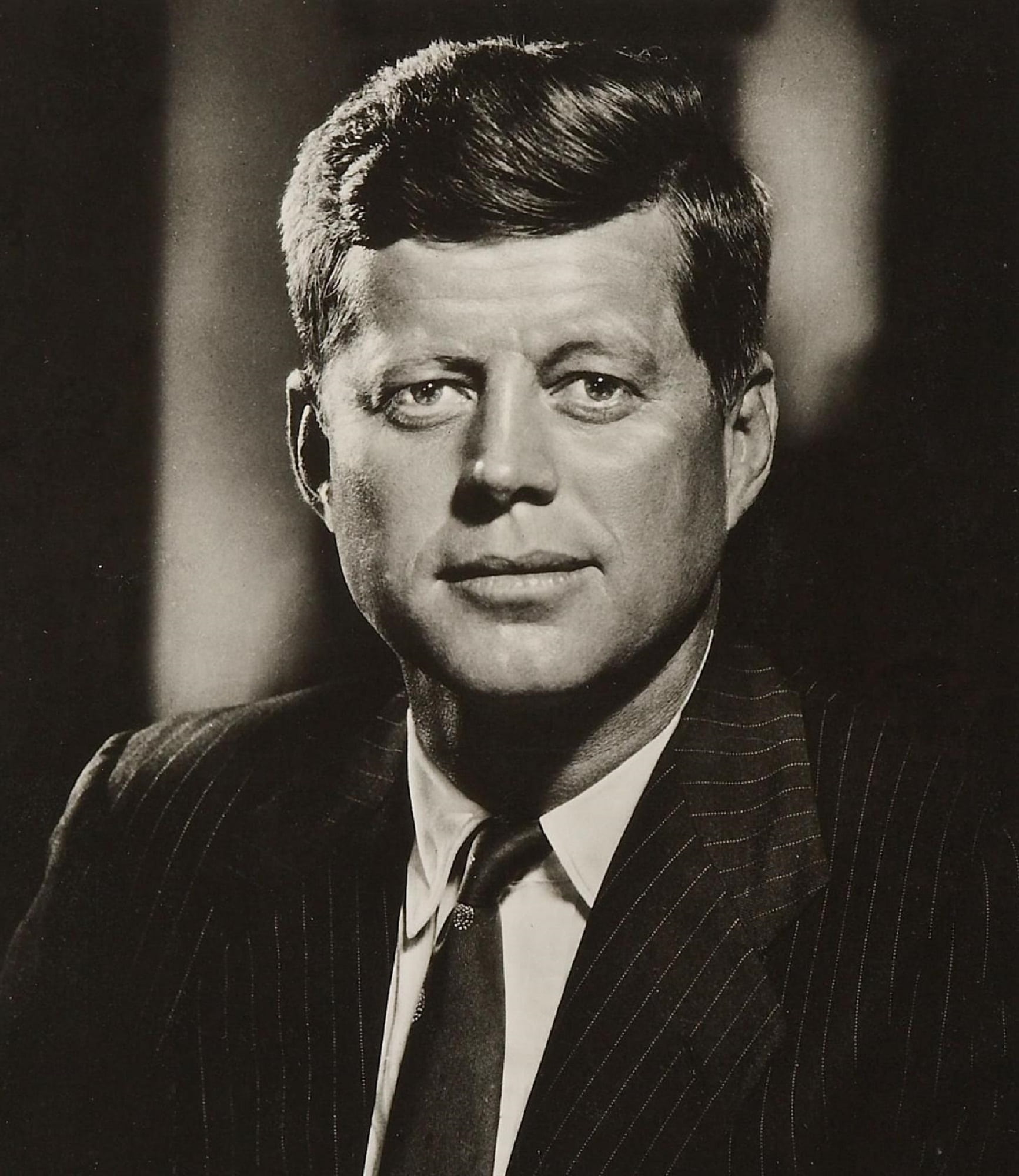 well-dressed, kennedy, headshot, business person, men, black And White, formalwear, one Person, portrait, assassinated, adult, cuban missile crisis, business, Phone HD Wallpaper