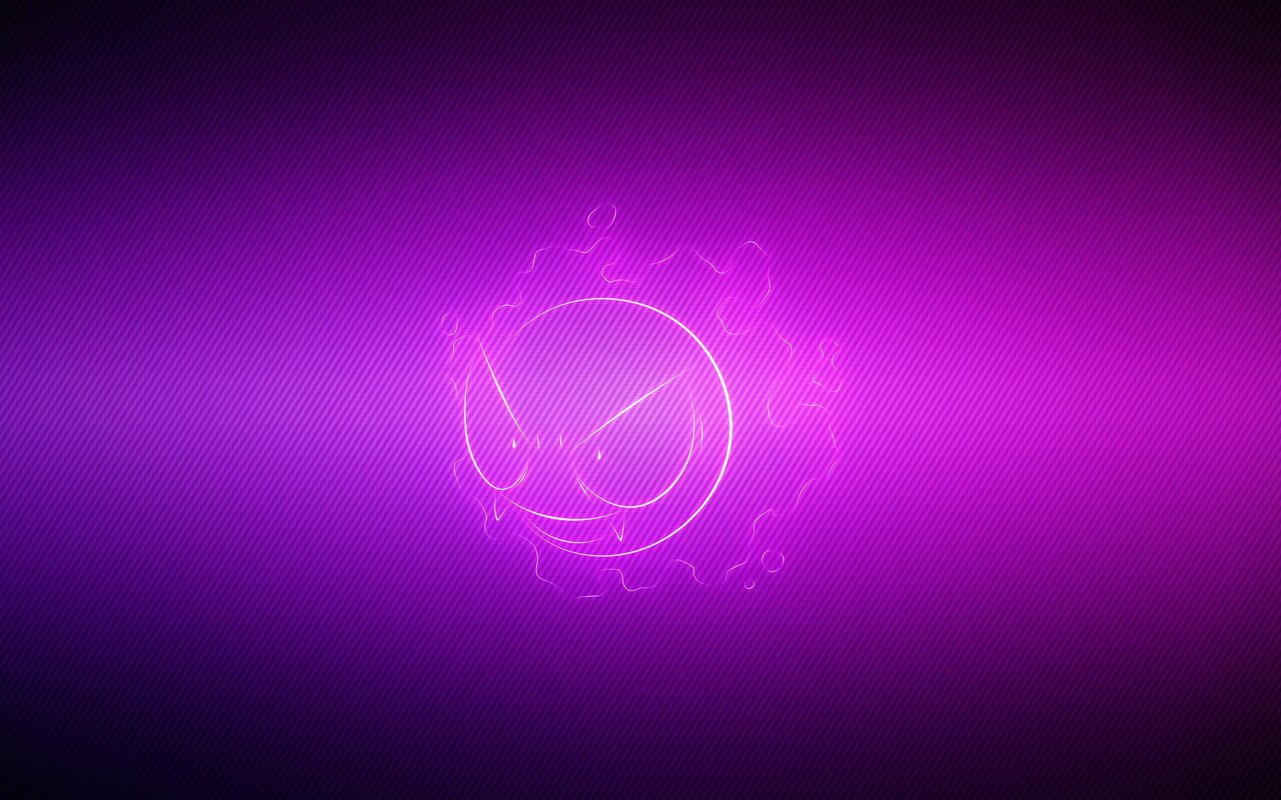 gastly, pokemon, 2K, purple, HD Wallpaper