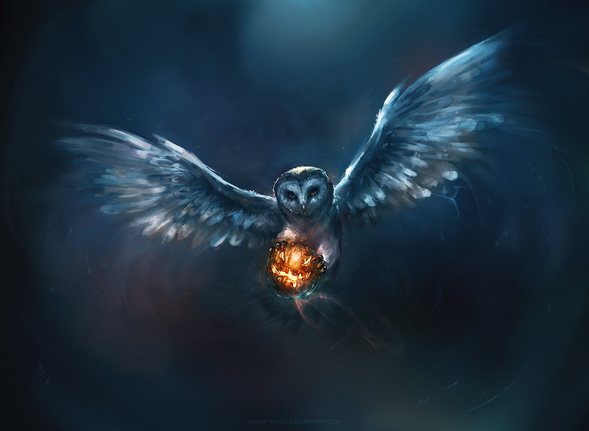 upscale, pumpkin, mouth open, Halloween, backgrounds, jack, no people, animal wildlife, black Color, 1080P, painting, lantern, marine, vertebrate, motion, HD Wallpaper