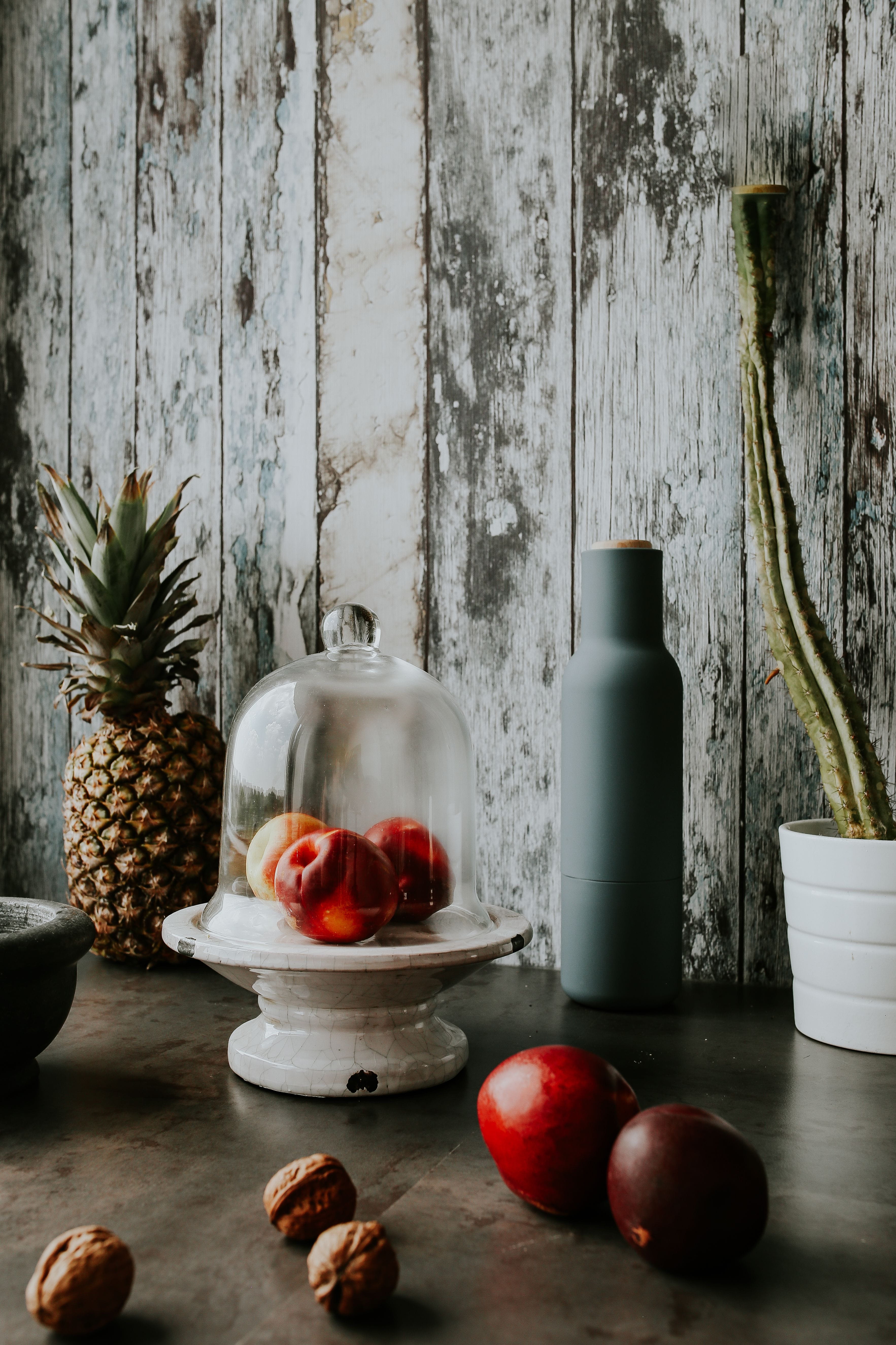 container, wellbeing, kitchen, household equipment, day, gourmet, indoors, fruit, food and drink, no people, classy, freshness, 5K, healthy Eating, wall - building feature, Phone HD Wallpaper