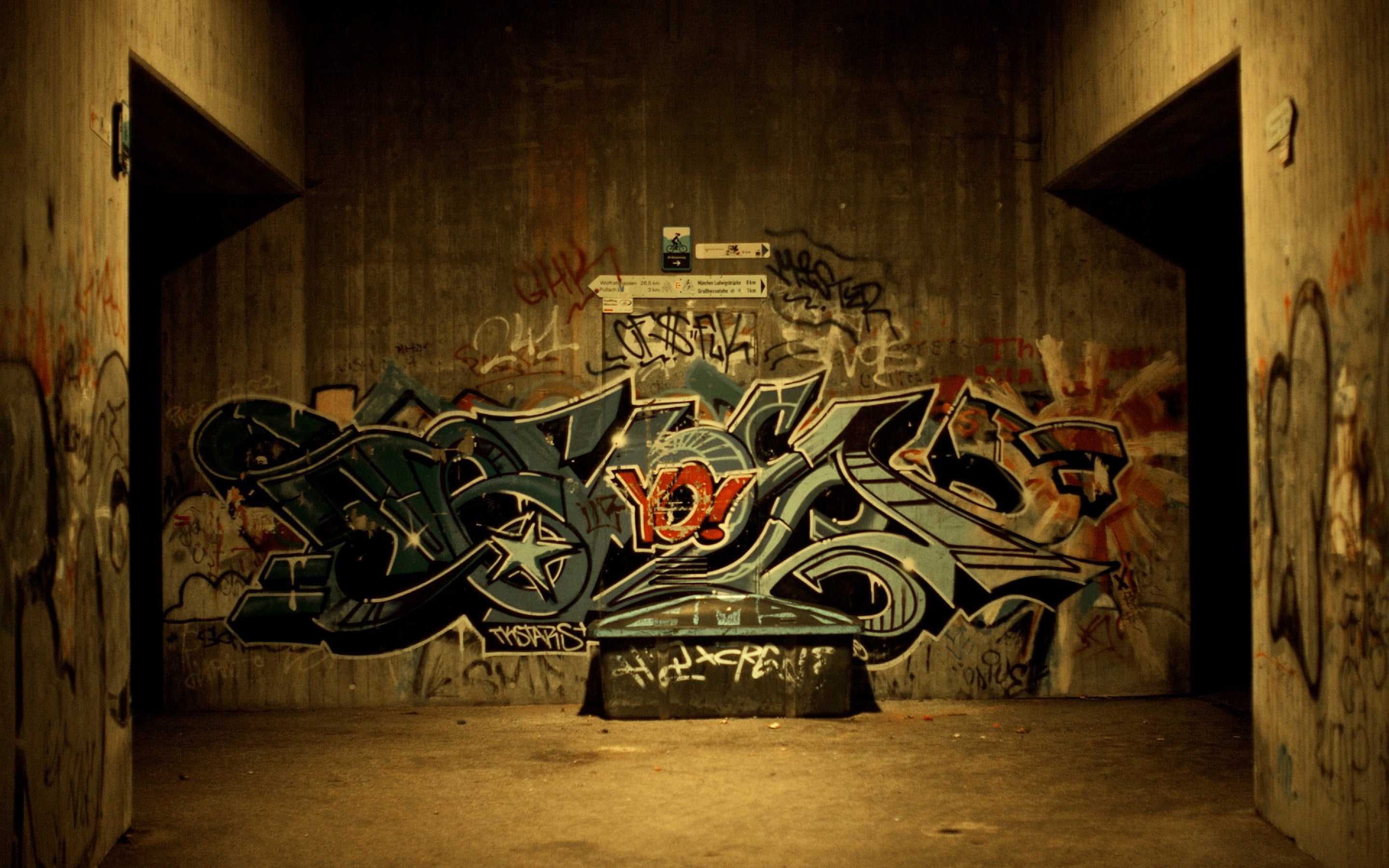 wood, sign, mural, abandoned, day, indoors, wood - material, communication, graffiti, creativity, art and craft, wall - building feature, wall, text, domestic room, HD Wallpaper