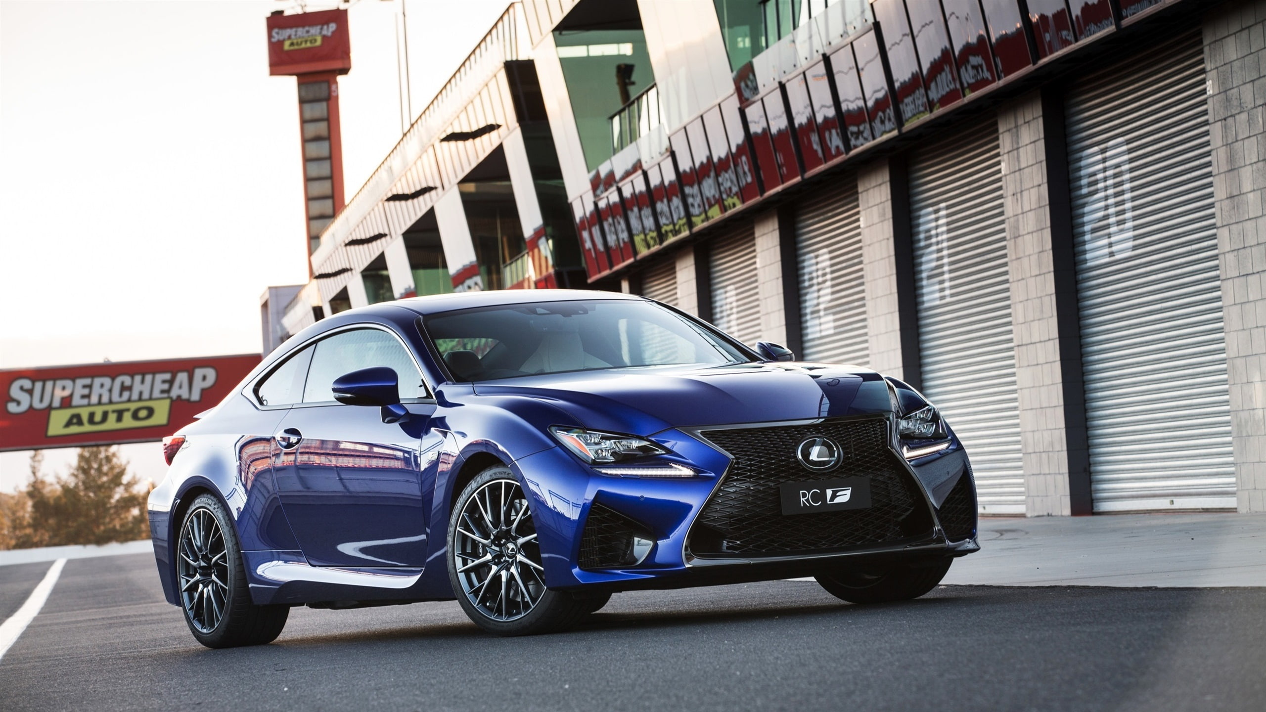 Lexus, 2K, sports, f, Car, Front, 2014, rc, View, Blue, HD Wallpaper