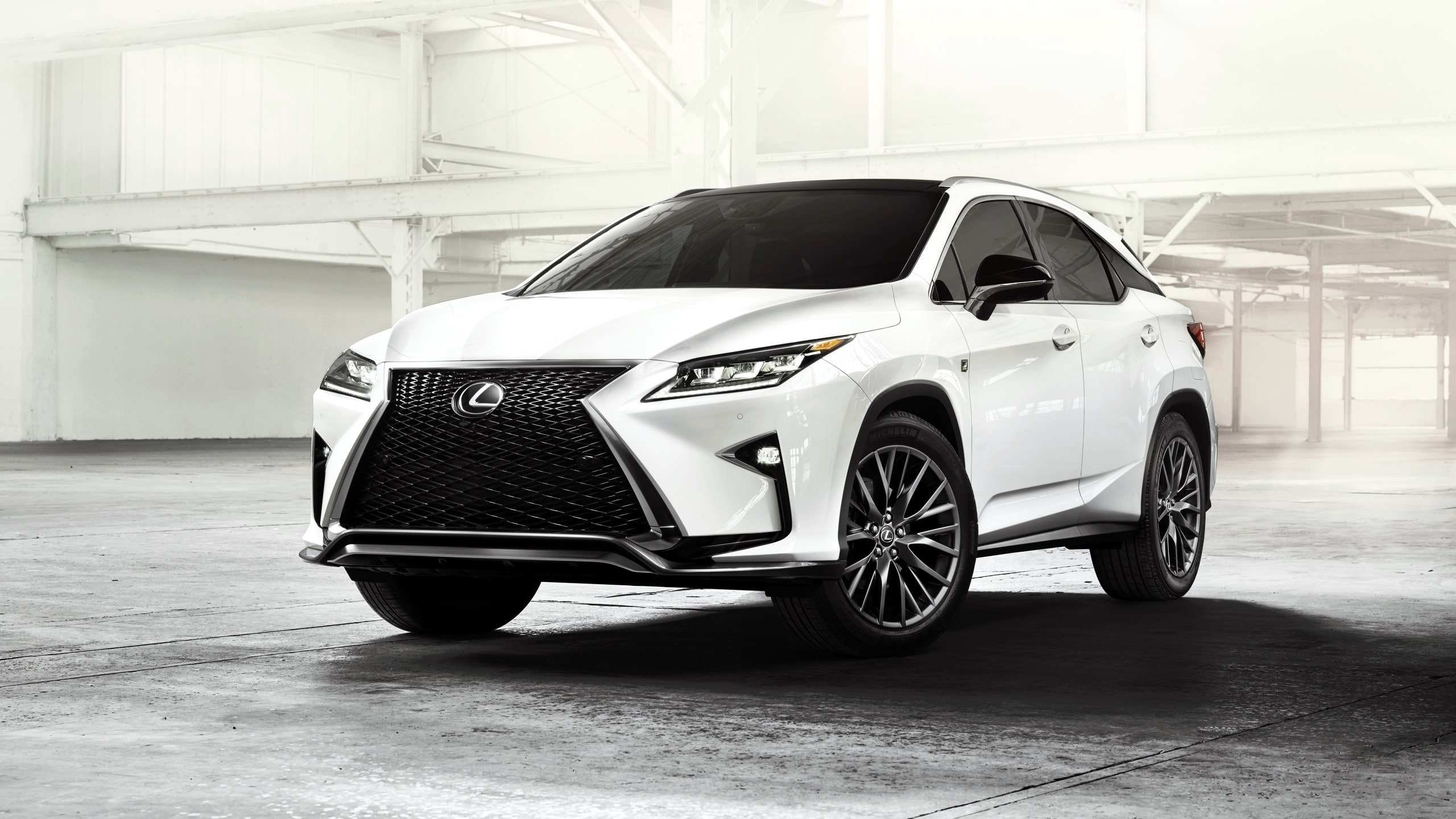 lexus sport, rx, white, lexus, 2K, rx 350, sub, suv cars, HD Wallpaper