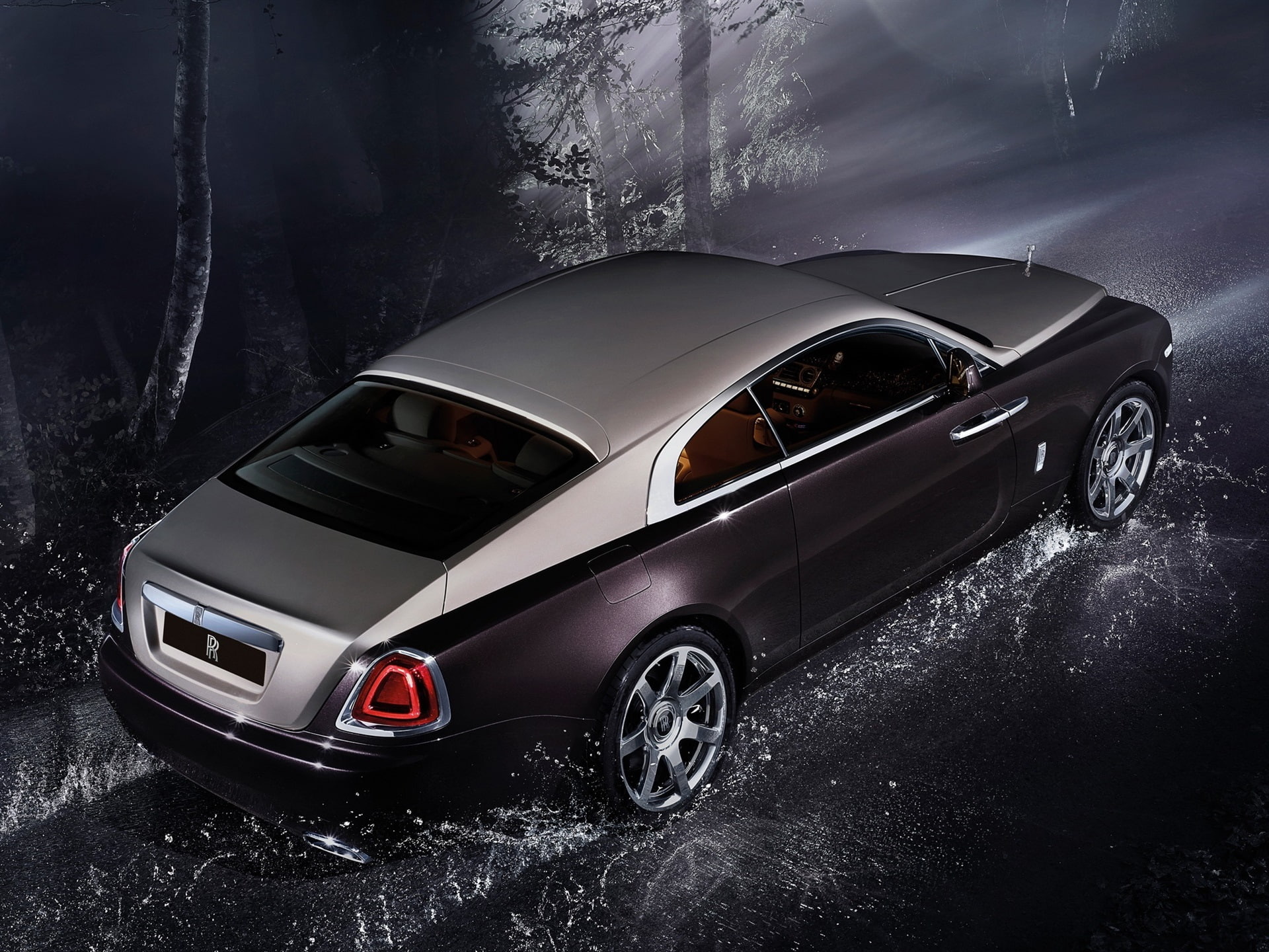 Night, Royce, Luxury, 1080P, Car, Wraith, Rolls, HD Wallpaper