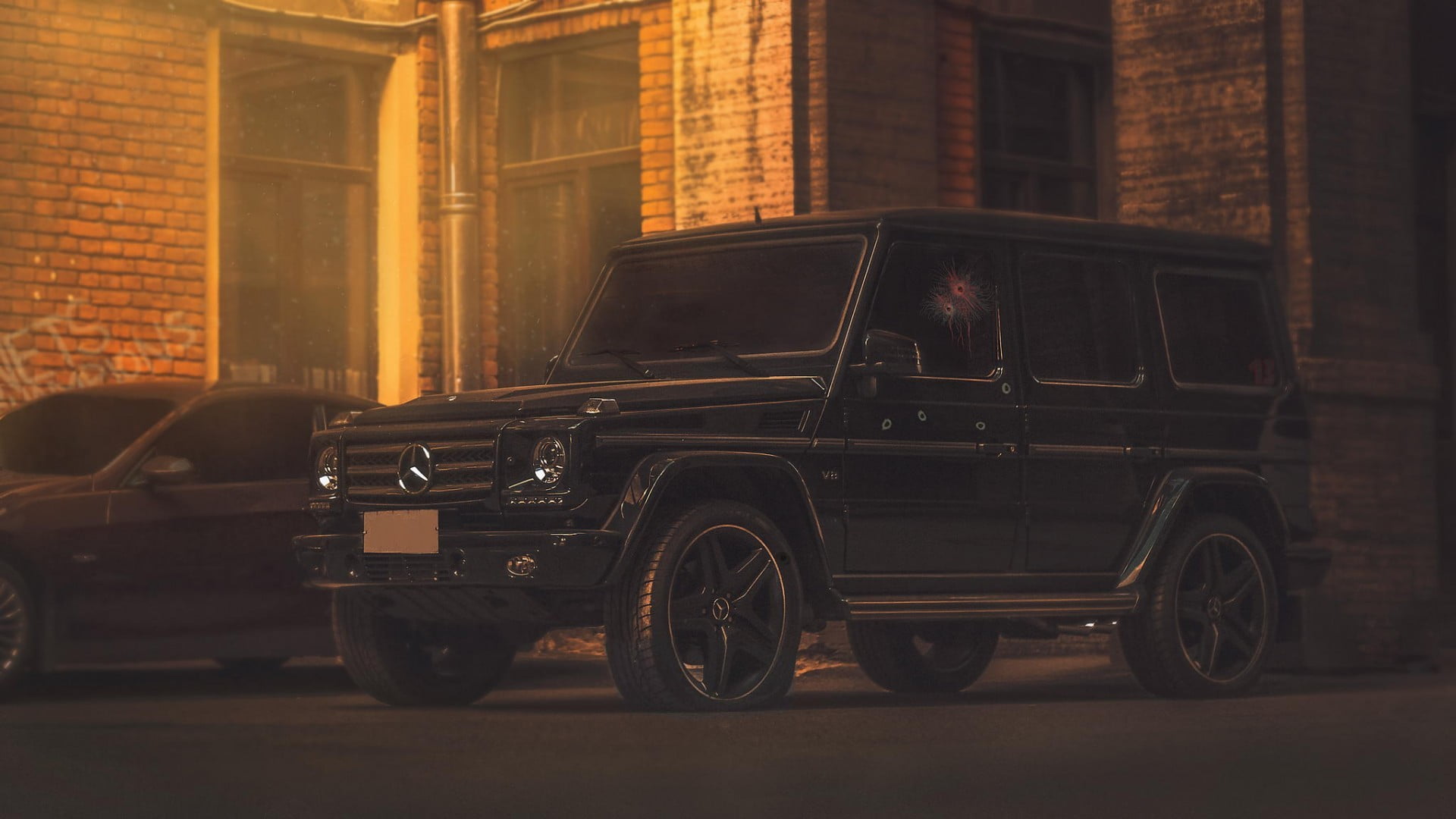 day, car, city, mode of transportation, camper, road, street, building, building exterior, land vehicle, outdoors, wheel, motor vehicle, single, retro styled, HD Wallpaper