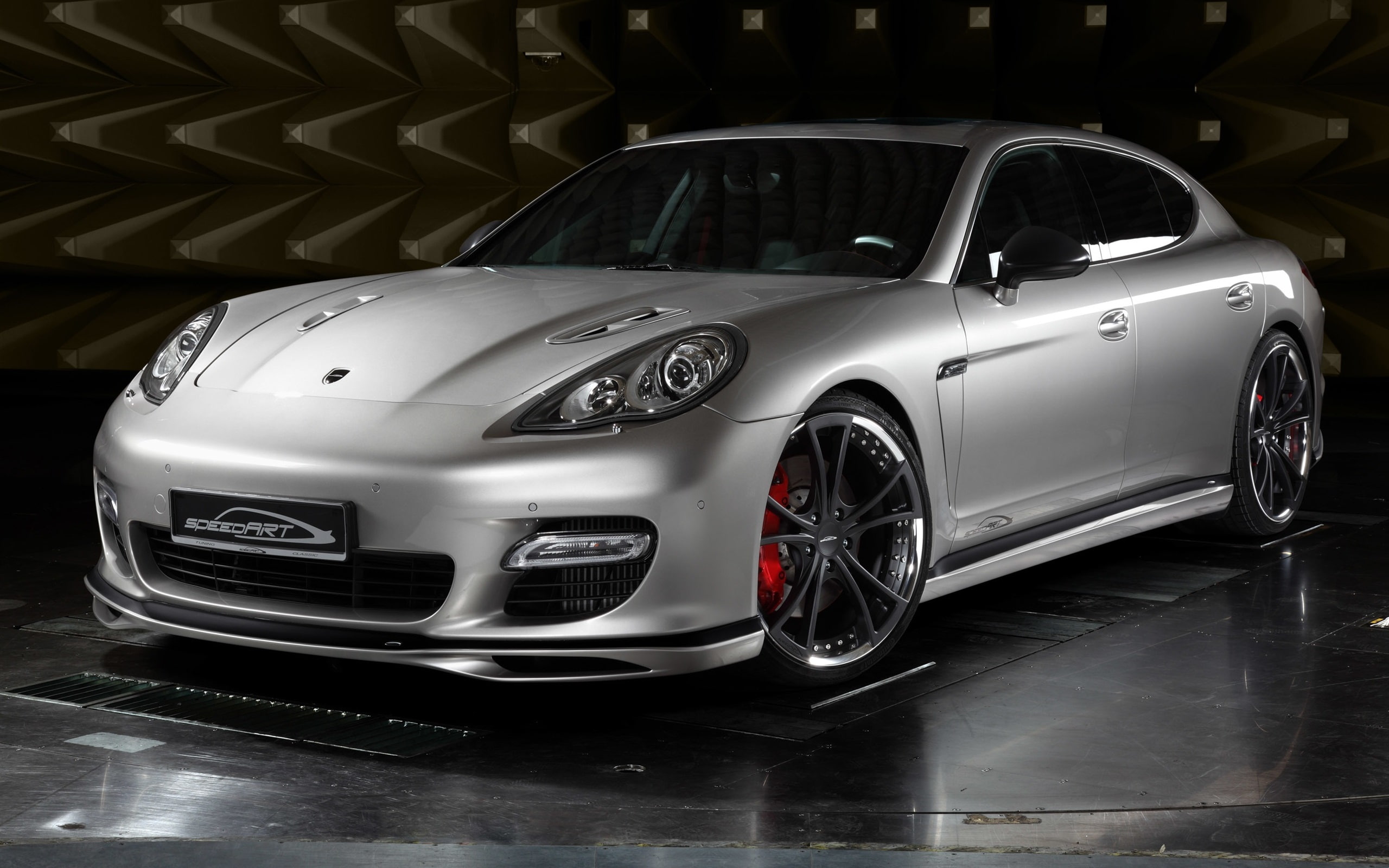 Porsche, Front, 2K, View, Silver, Car, HD Wallpaper