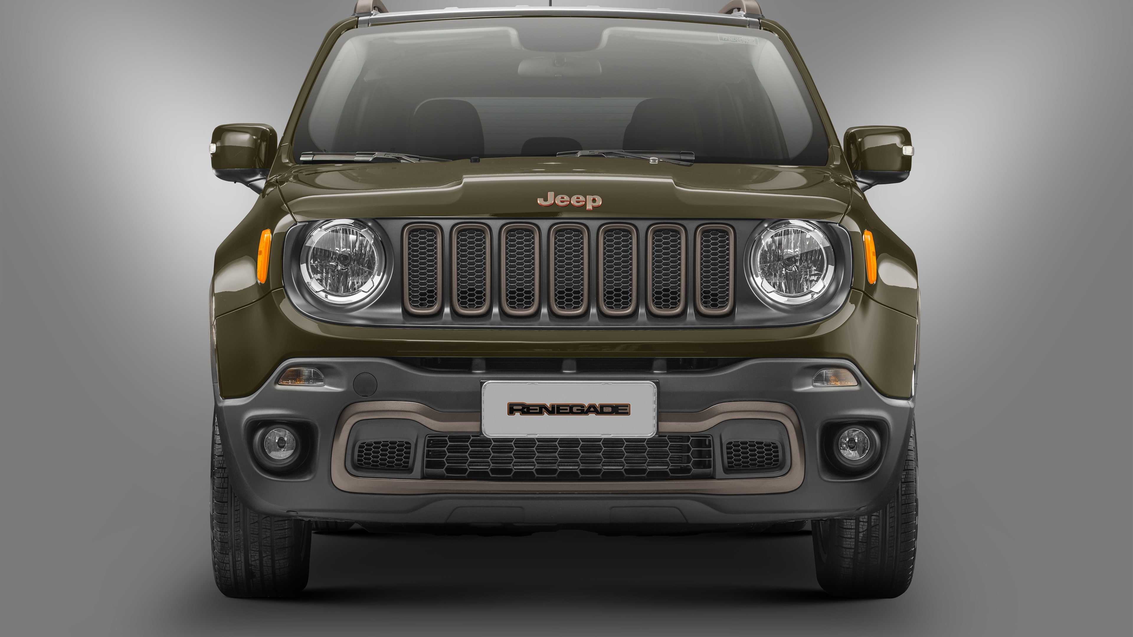 View, Car, 75th, Renegade, Jeep, Anniversary, 4K, th, Front, HD Wallpaper