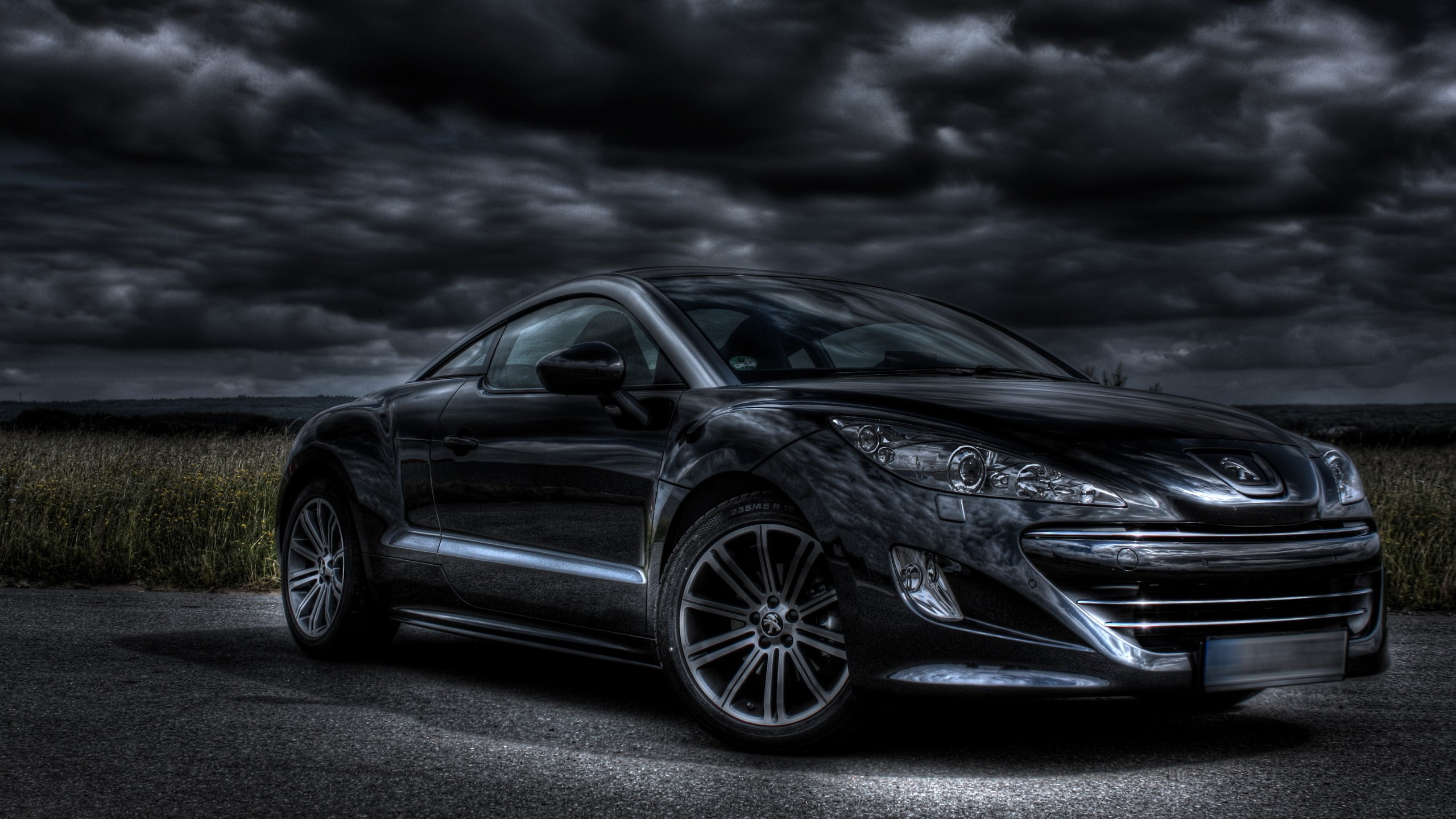 2K, view, front, vehicles, rcz, cars, peugeot, HD Wallpaper