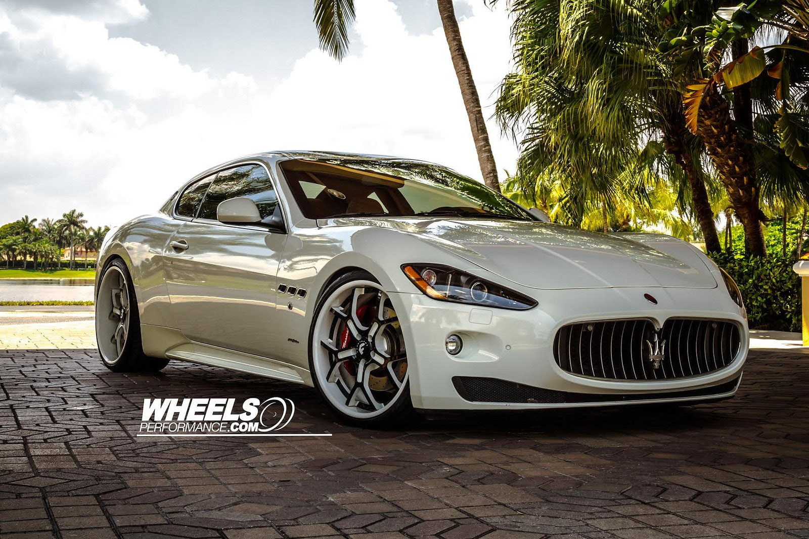 wheels, 720P, maserati, white, gran, tuning, supercars, forgiato, turismo, HD Wallpaper