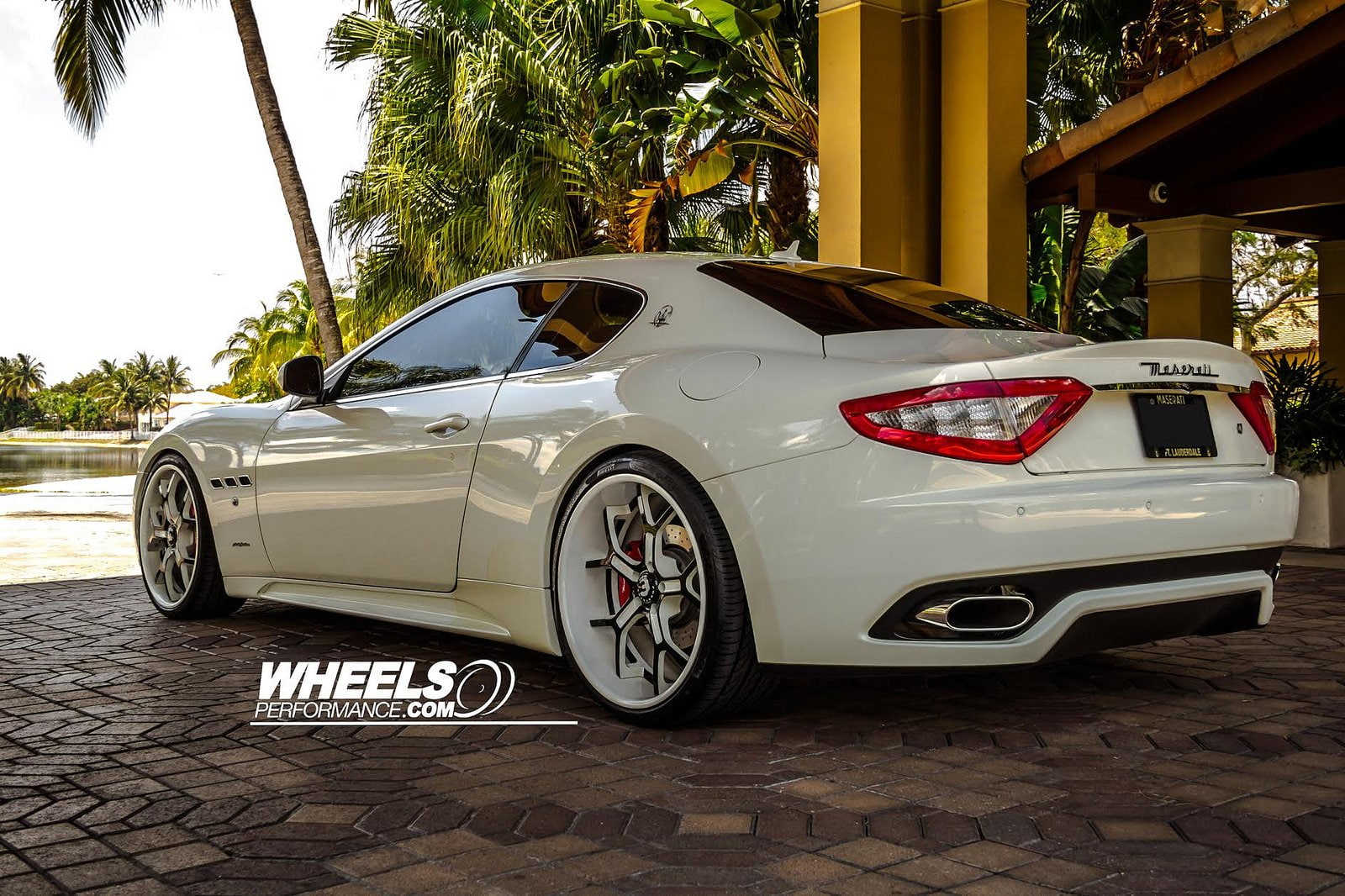 wheels, white, maserati, turismo, 720P, tuning, supercars, gran, forgiato, HD Wallpaper
