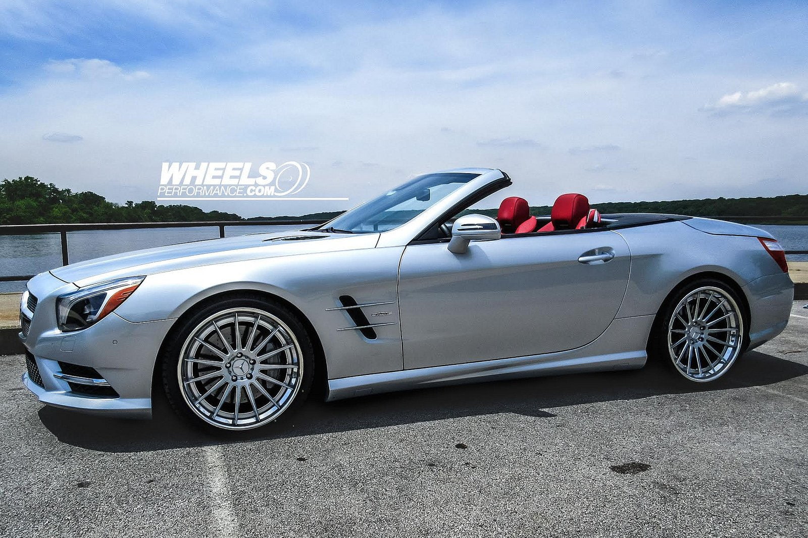 convertible, sl550, tuning, cars, 720P, mercedes, wheels, forgiato, HD Wallpaper
