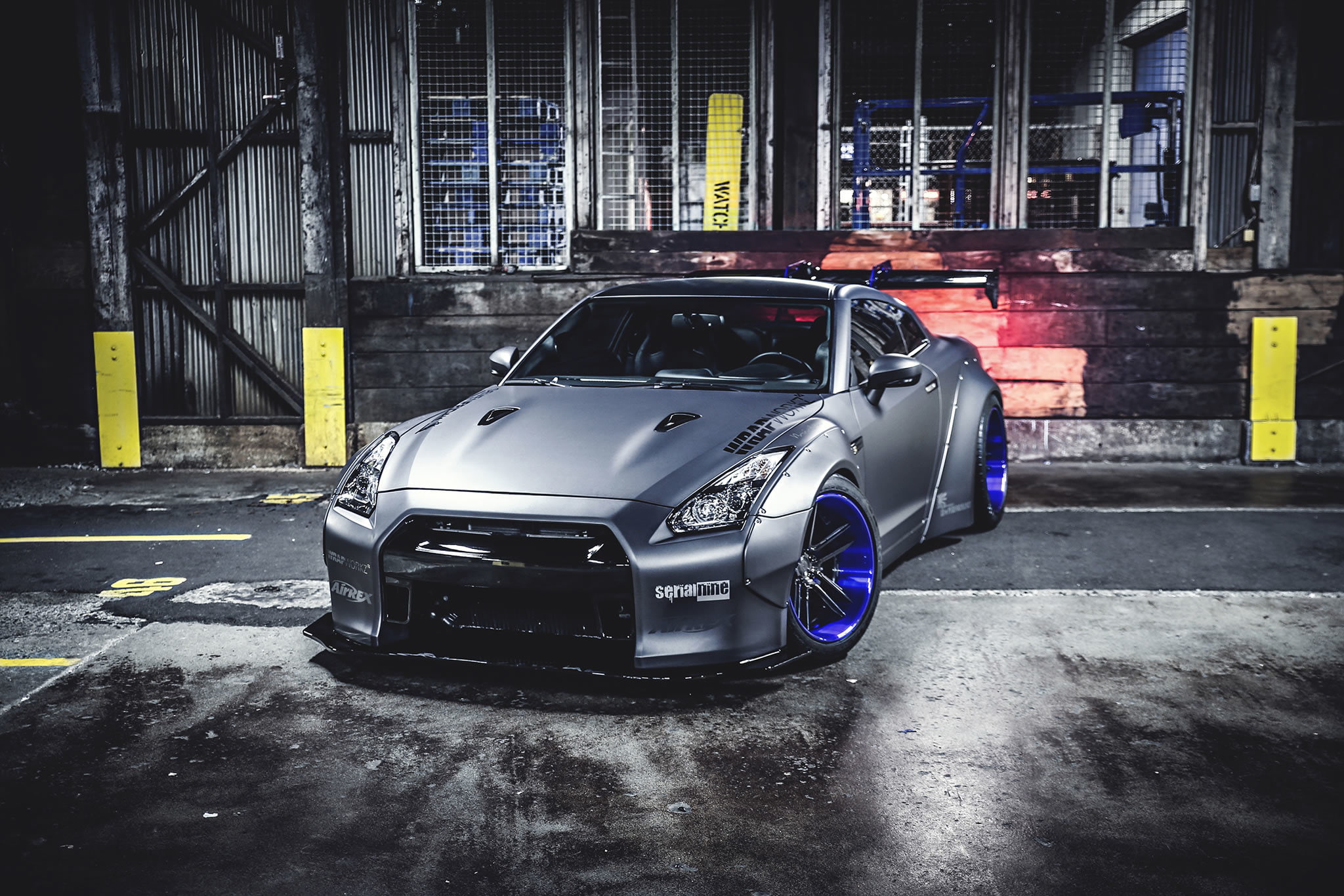 1080P, Spoiler, Liberty Walk, Tuning, Wheels, Car, GT-R, Nissan, Front, HD Wallpaper