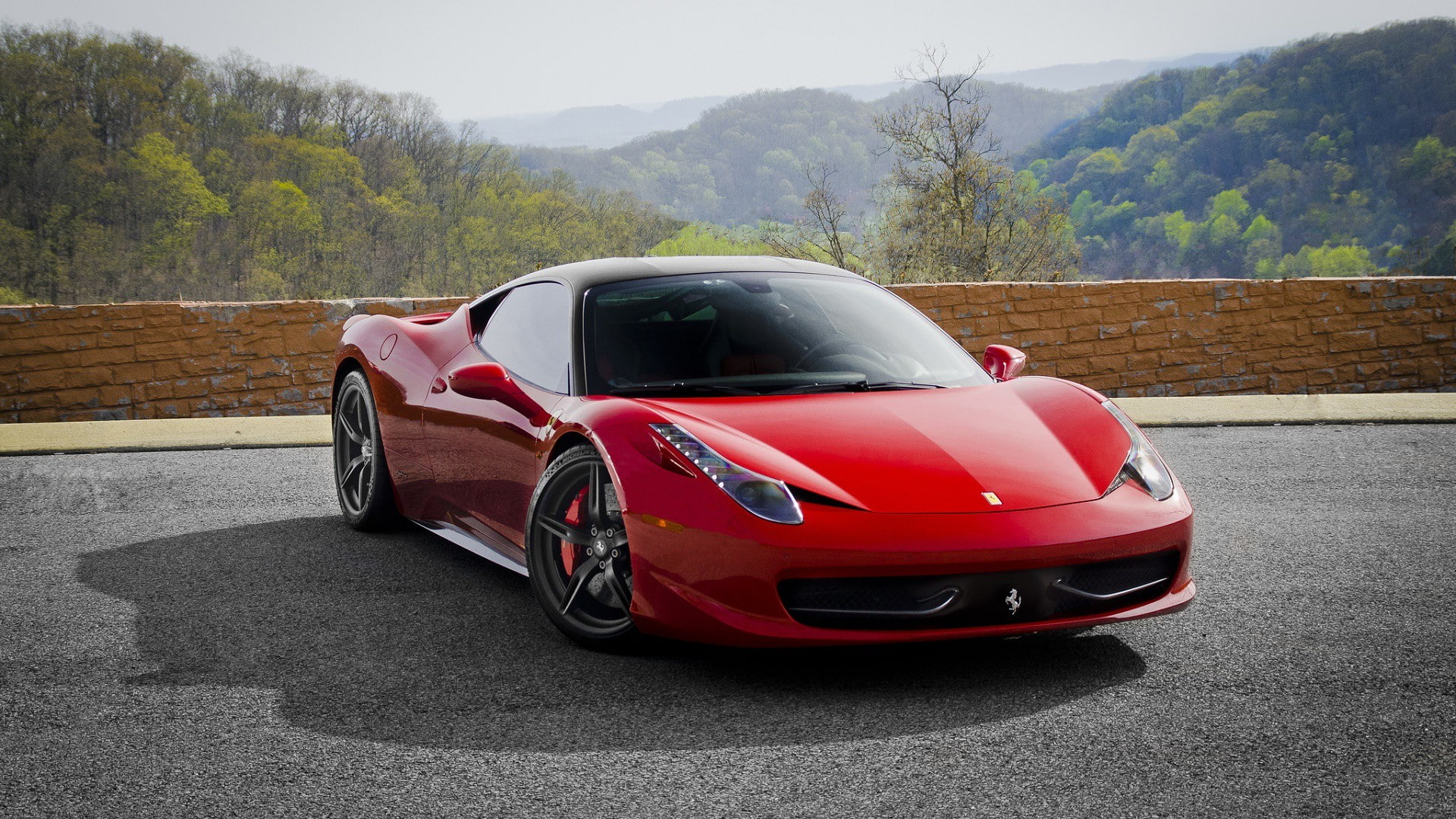 458, italia, Red, 1080P, Ferrari, car, sports, HD Wallpaper