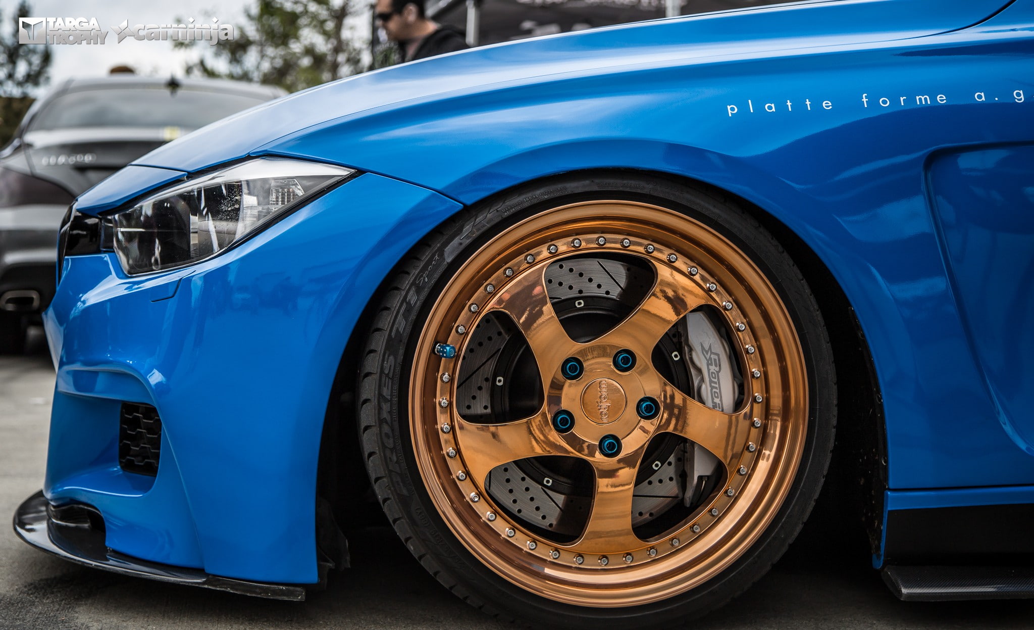 transportation, Carninja, land vehicle, stationary, BMW M4 Coupe, wealth, luxury, metal, vehicle part, motor vehicle, sports car, wheel, Vossen, chrome, HD Wallpaper