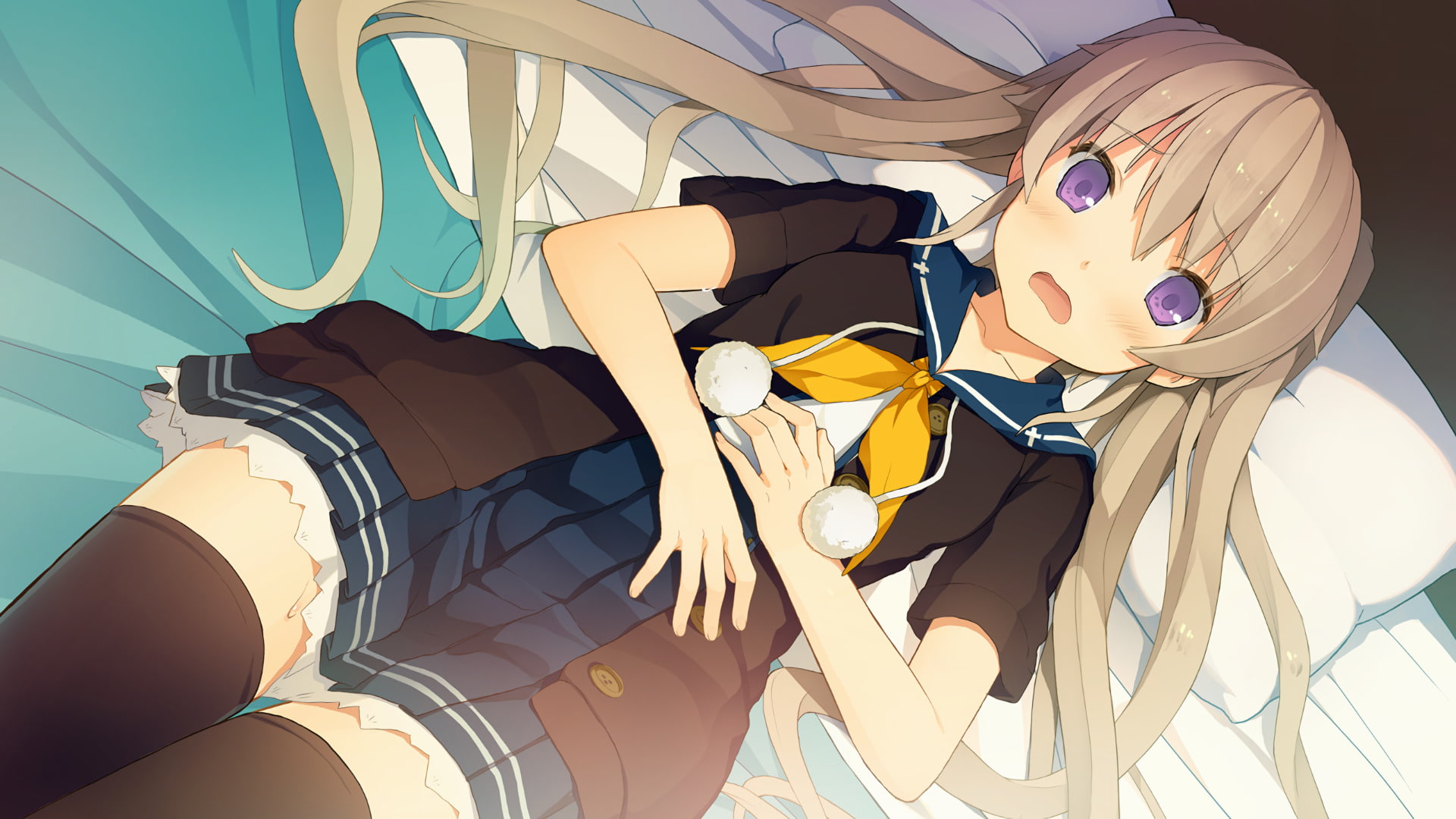 1080P, Anime, Ao no Kanata no Four Rhythm, Mashiro Arisaka, HD Wallpaper