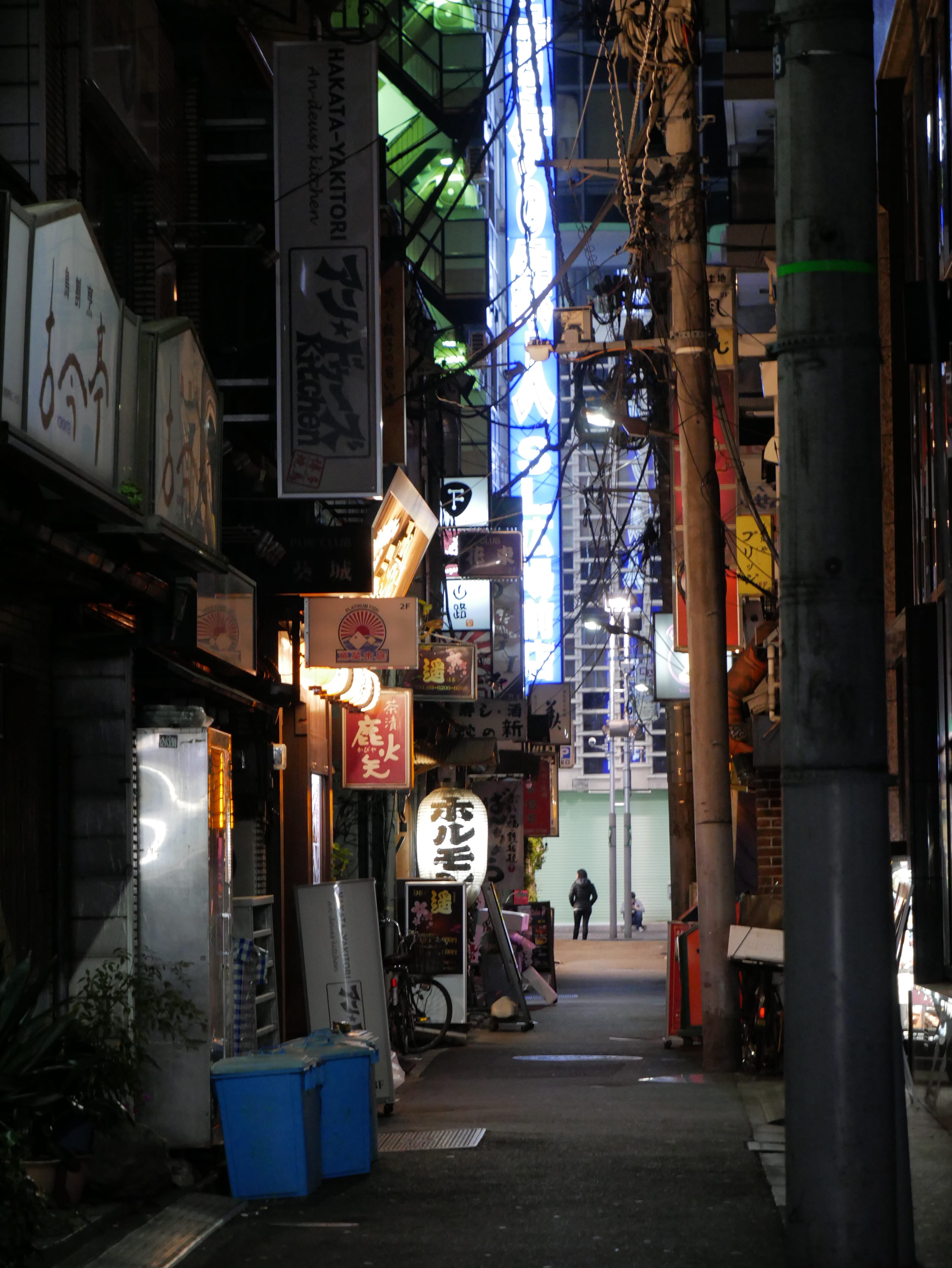 nightview, incidental people, 4K, city, communication, kyoto prefecture, street, illuminated, light, japan, transportation, built structure, outdoors, Phone HD Wallpaper