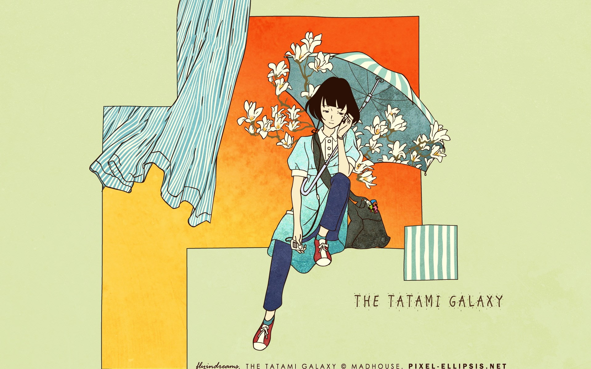 the tatami galaxy, 1080P, HD Wallpaper