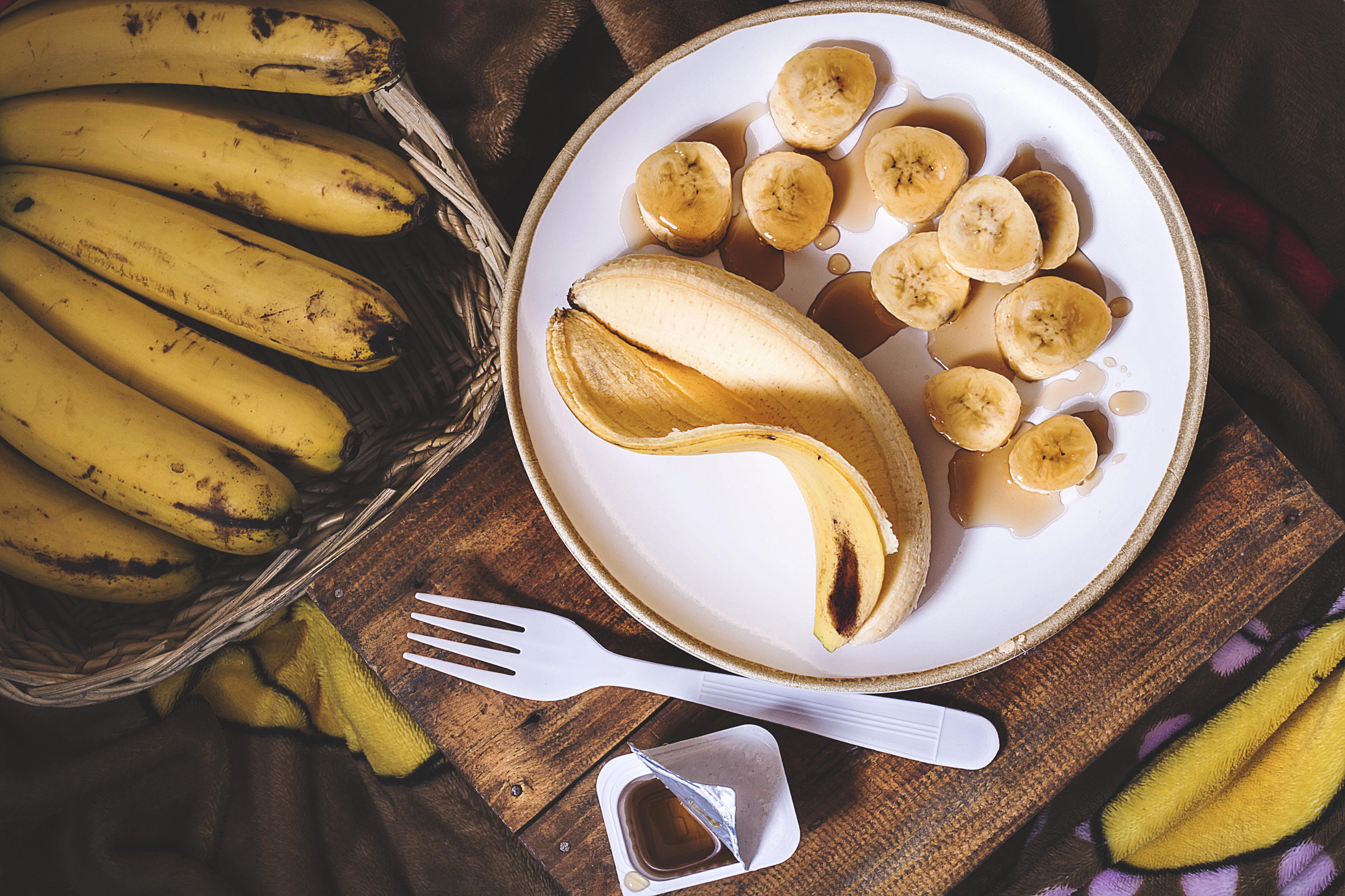 healthy eating, yellow, dessert, food, bowl, bread, 5K, wellbeing, bakery, breakfast, flat lay, indoors, healthy, ready-to-eat, shop, high angle view, HD Wallpaper
