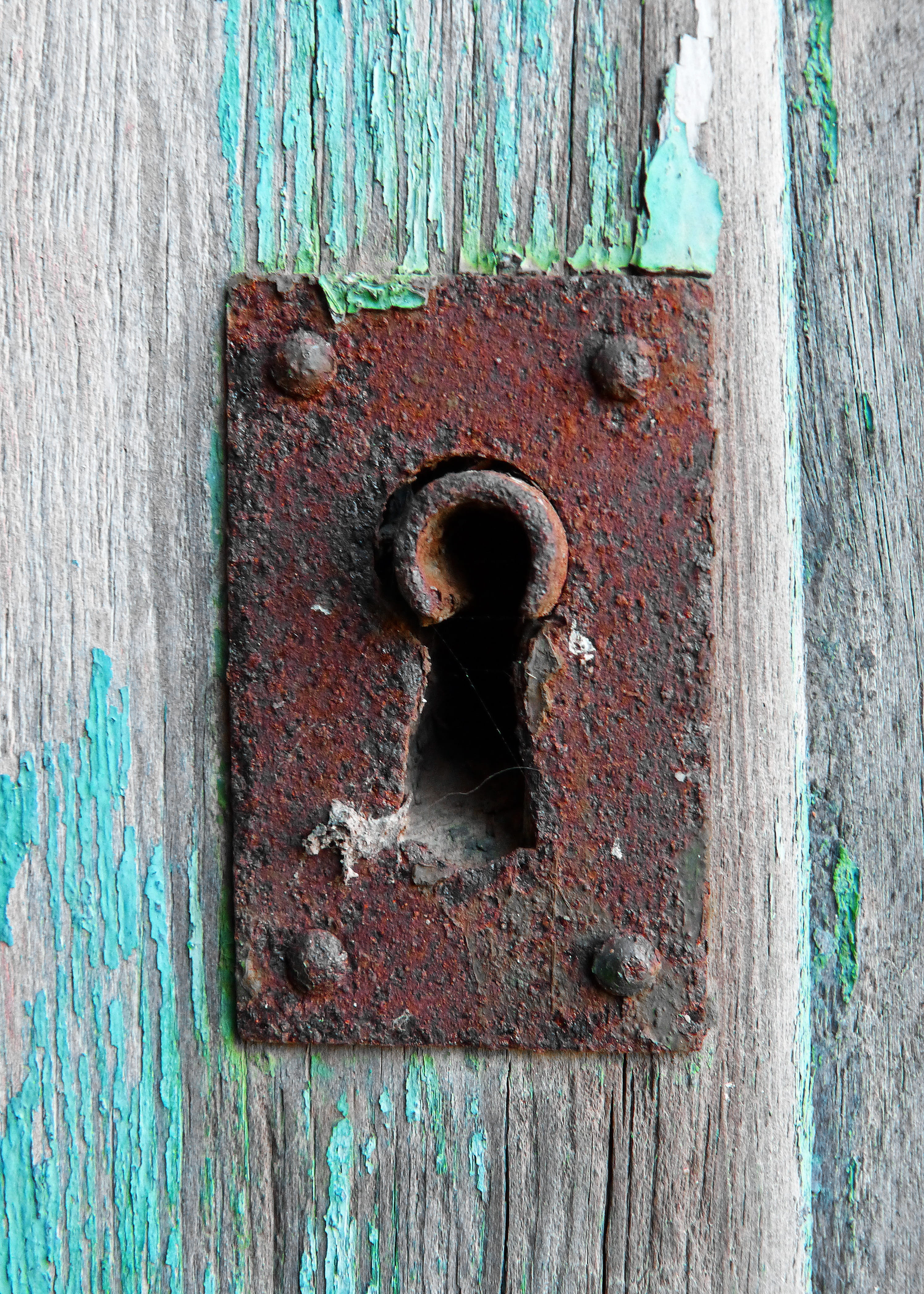 Oxide, wood - material, Iron, no people, run-down, security, safety, 4K, deterioration, door, rusty, day, Wood, damaged, iron, old, metal, weathered, close-up, Phone HD Wallpaper