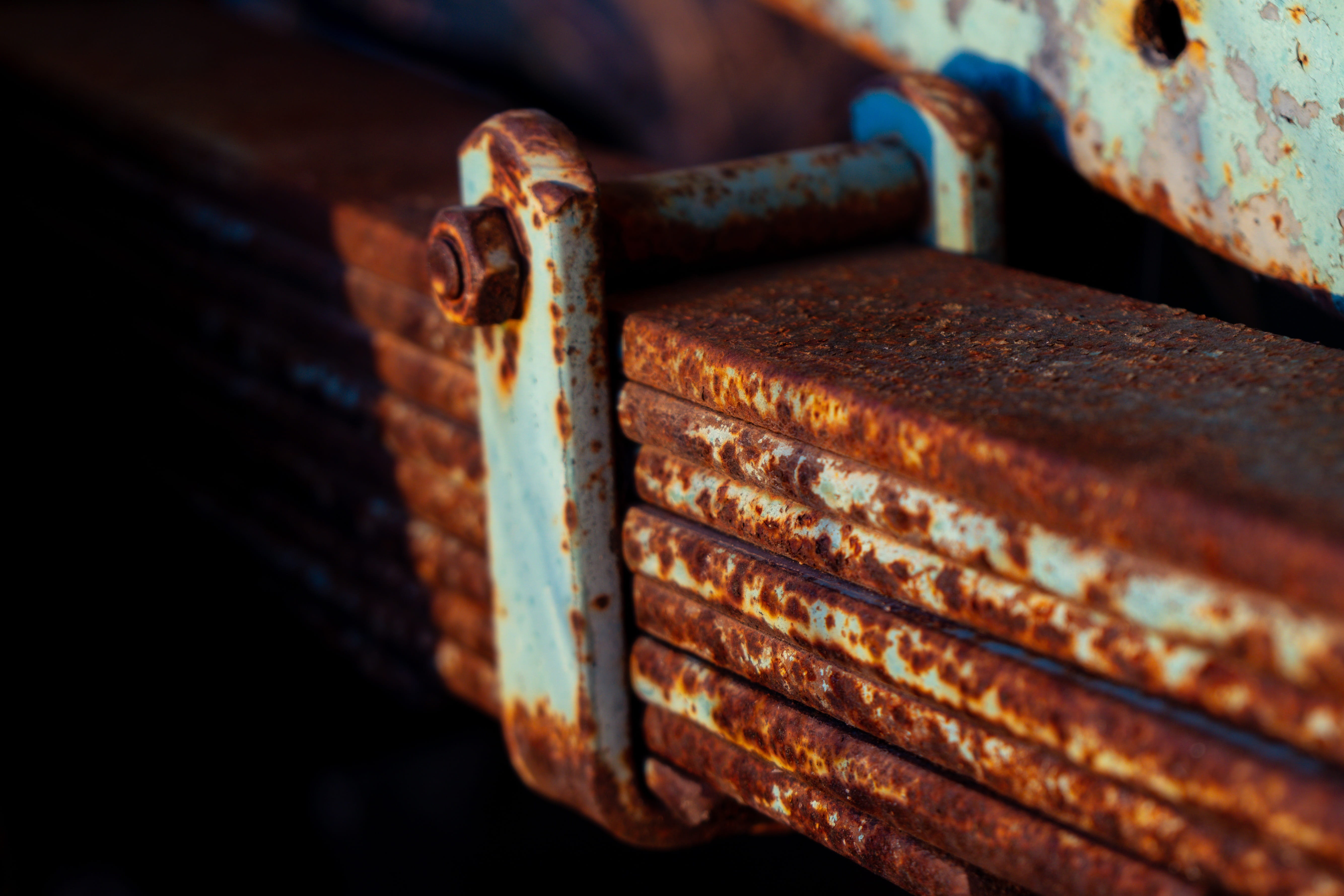 obsolete, indoors, texture, rusty, 5K, transportation, damaged, oxide, mechanism, old, decline, crossbow, focus on foreground, rust, iron, bad condition, HD Wallpaper
