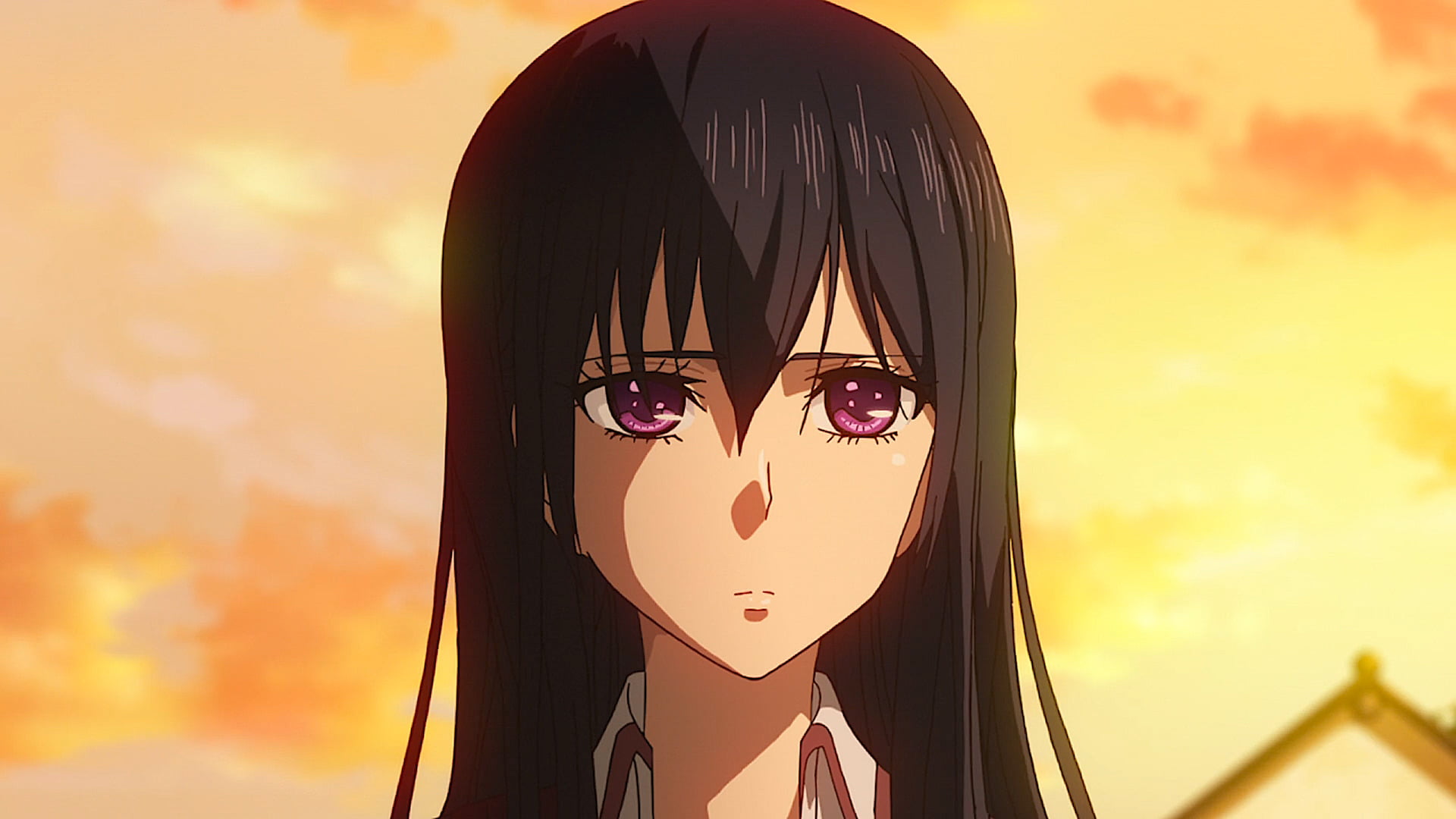headshot, creativity, lifestyles, Anime, human face, hairstyle, young adult, Sad, nature, looking at camera, Citrus, obscured face, Mei Aihara, human body part, HD Wallpaper