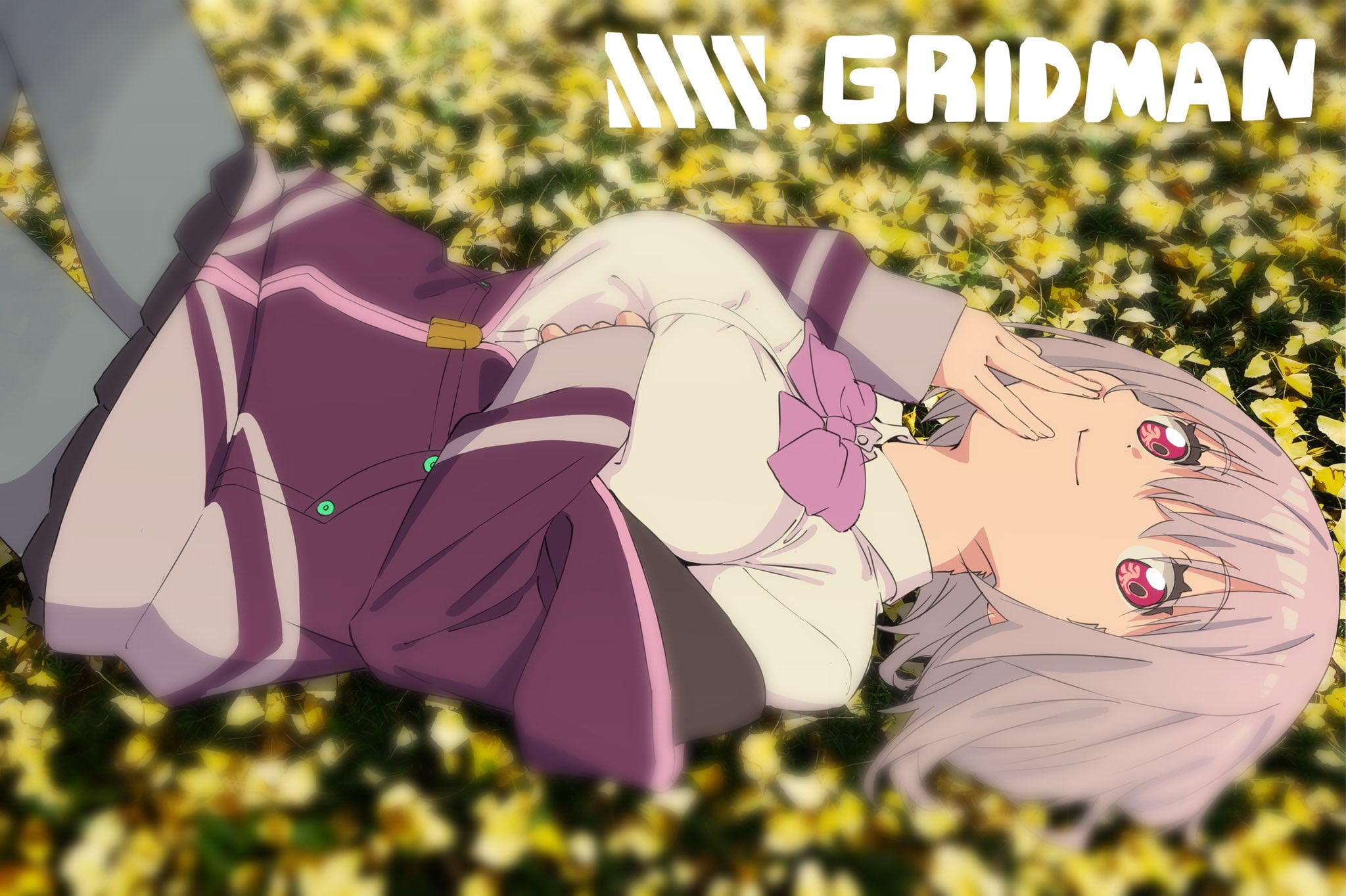 SSSS.GRIDMAN, anime, anime girls, Shinjou Akane, 1080P, HD Wallpaper