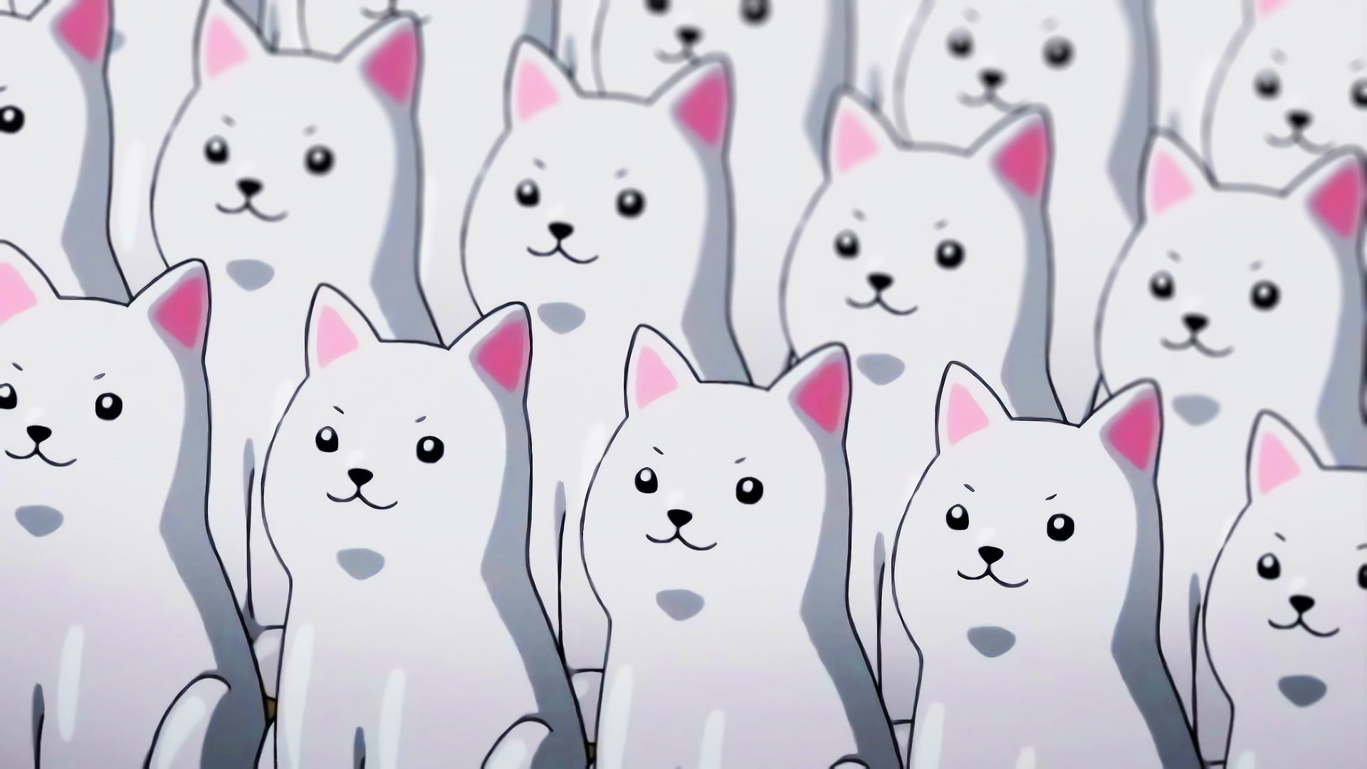 anime, smiling, manga, anthropomorphic face, choice, variation, representation, large group of objects, creativity, emotion, art and craft, anthropomorphic, HD Wallpaper
