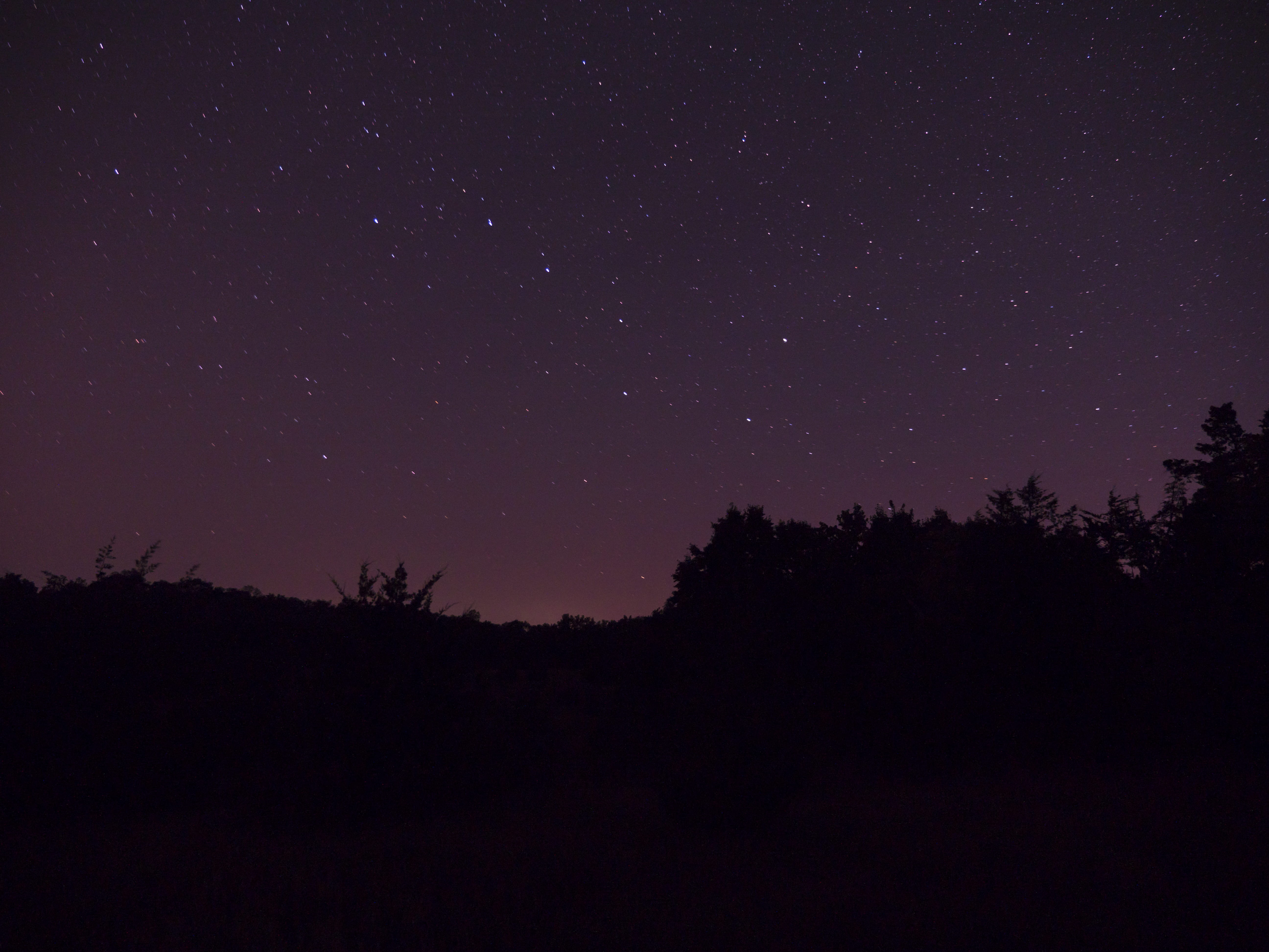 summer, sky, tranquil scene, low angle view, environment, 5K, beautiful, scenics - nature, camping, space, sunset, space and astronomy, cosmos, stars, HD Wallpaper