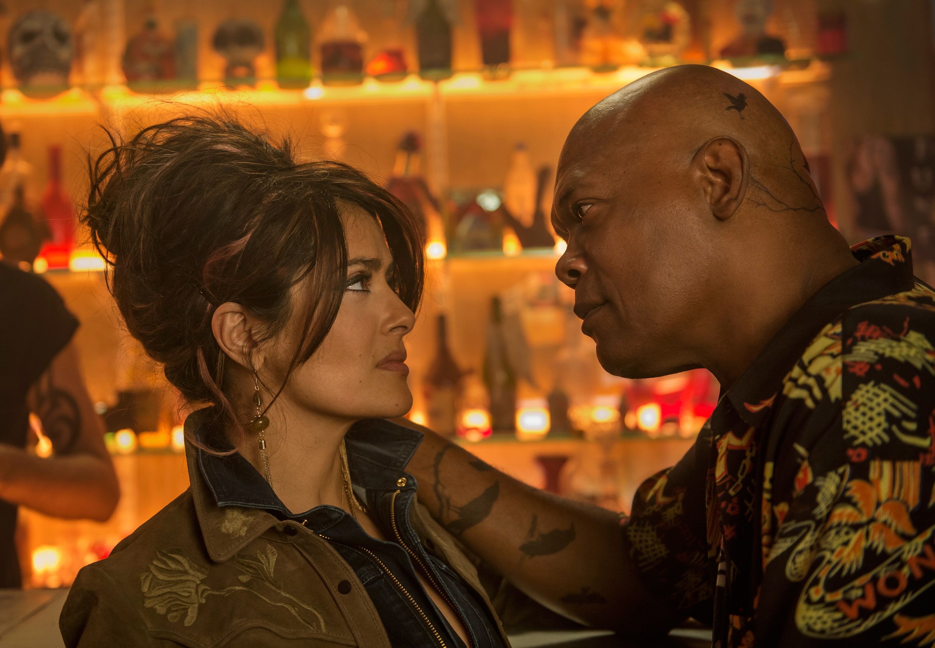 salma, 2K, jackson, bodyguard, the, hitmans, hayek, samuel, HD Wallpaper