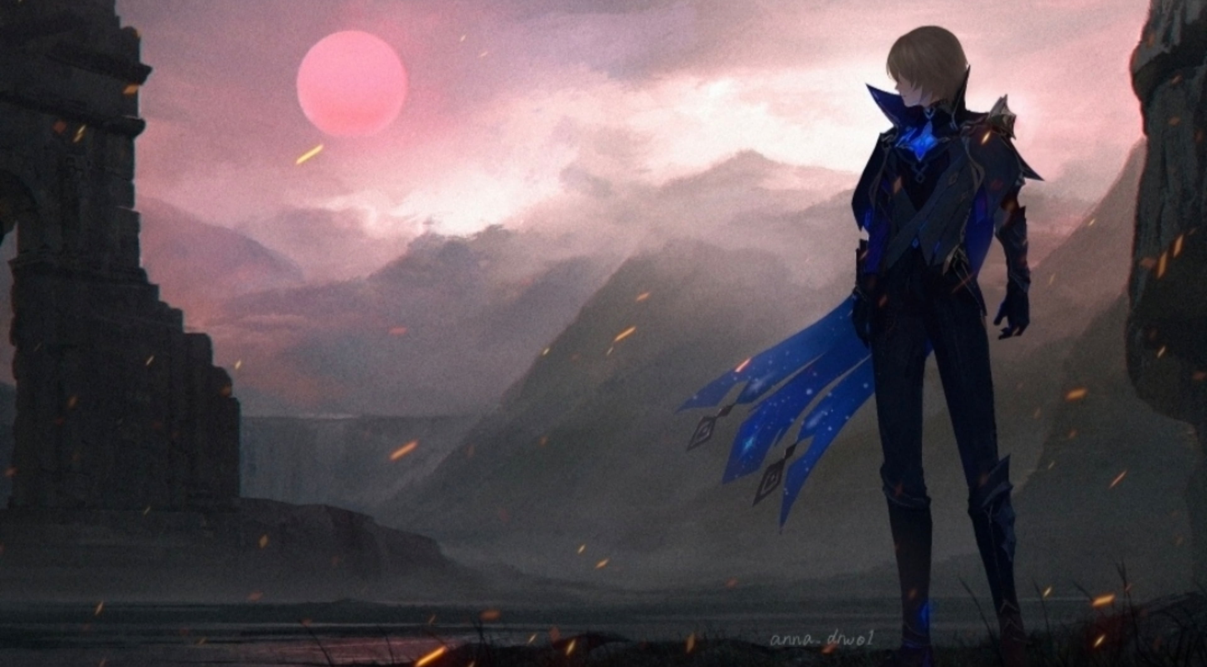 Genshin Impact, anna_drw01, 4K, daiyin, HD Wallpaper