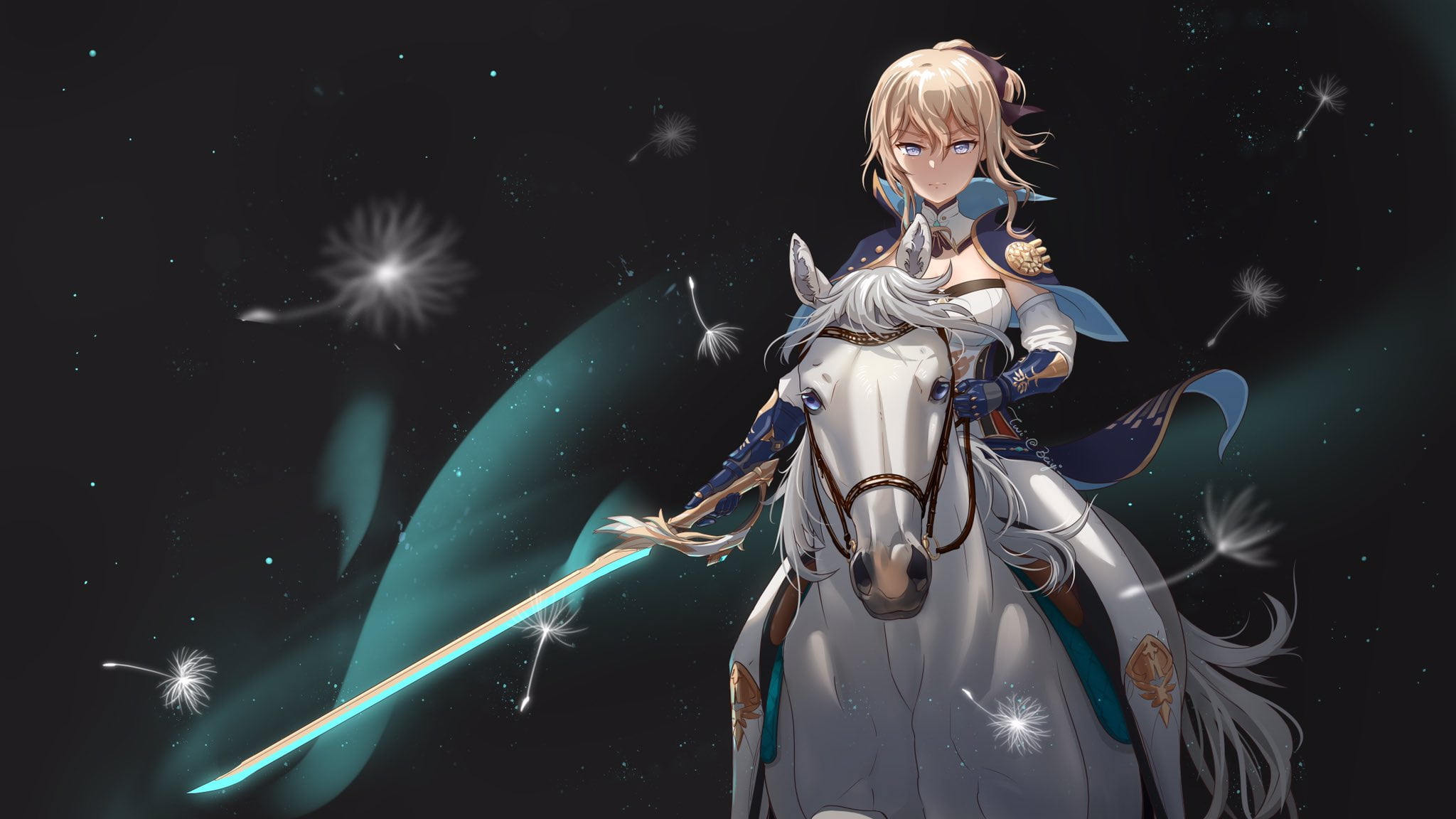 anime girls, 1080P, Jean (Genshin Impact), Genshin Impact, HD Wallpaper