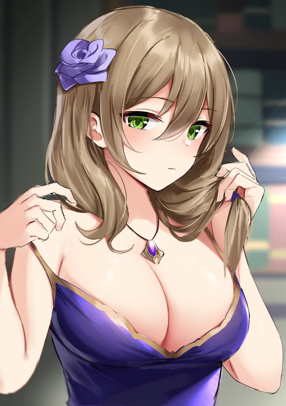 Genshin Impact, Lisa (Genshin Impact), 720P, Phone HD Wallpaper