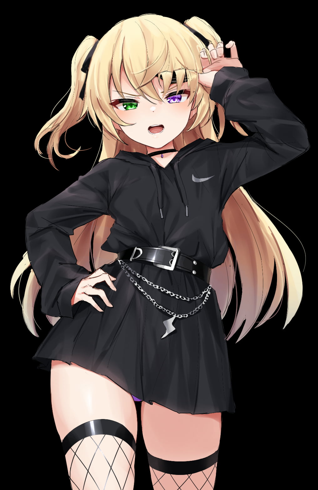 Fischl (Genshin Impact), anime girls, Genshin Impact, 720P, Phone HD Wallpaper
