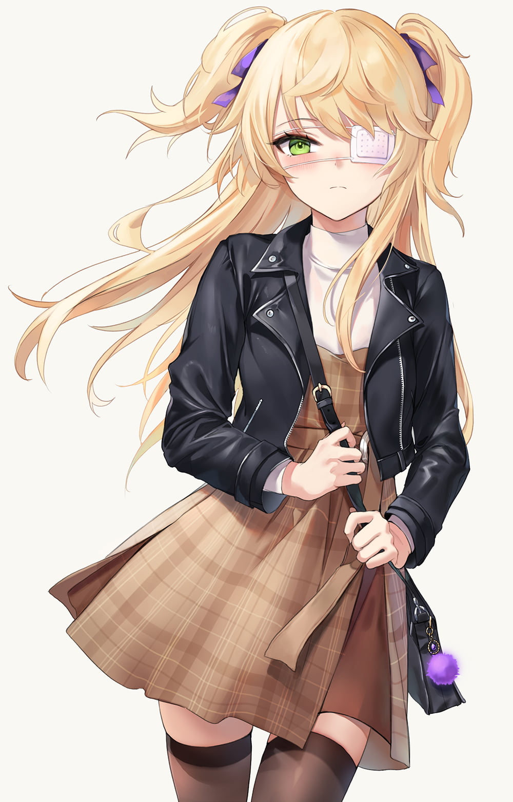 anime girls, Genshin Impact, Fischl (Genshin Impact), 720P, Phone HD Wallpaper