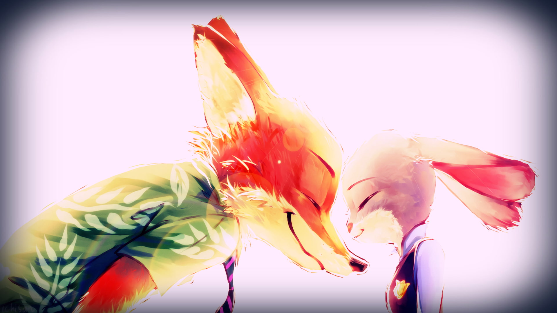 close-up, beauty in nature, nature, no people, WildeHopps, white background, Nick Wilde, inflorescence, flower, motion, Zootopia, Judy Hopps, vulnerability, HD Wallpaper