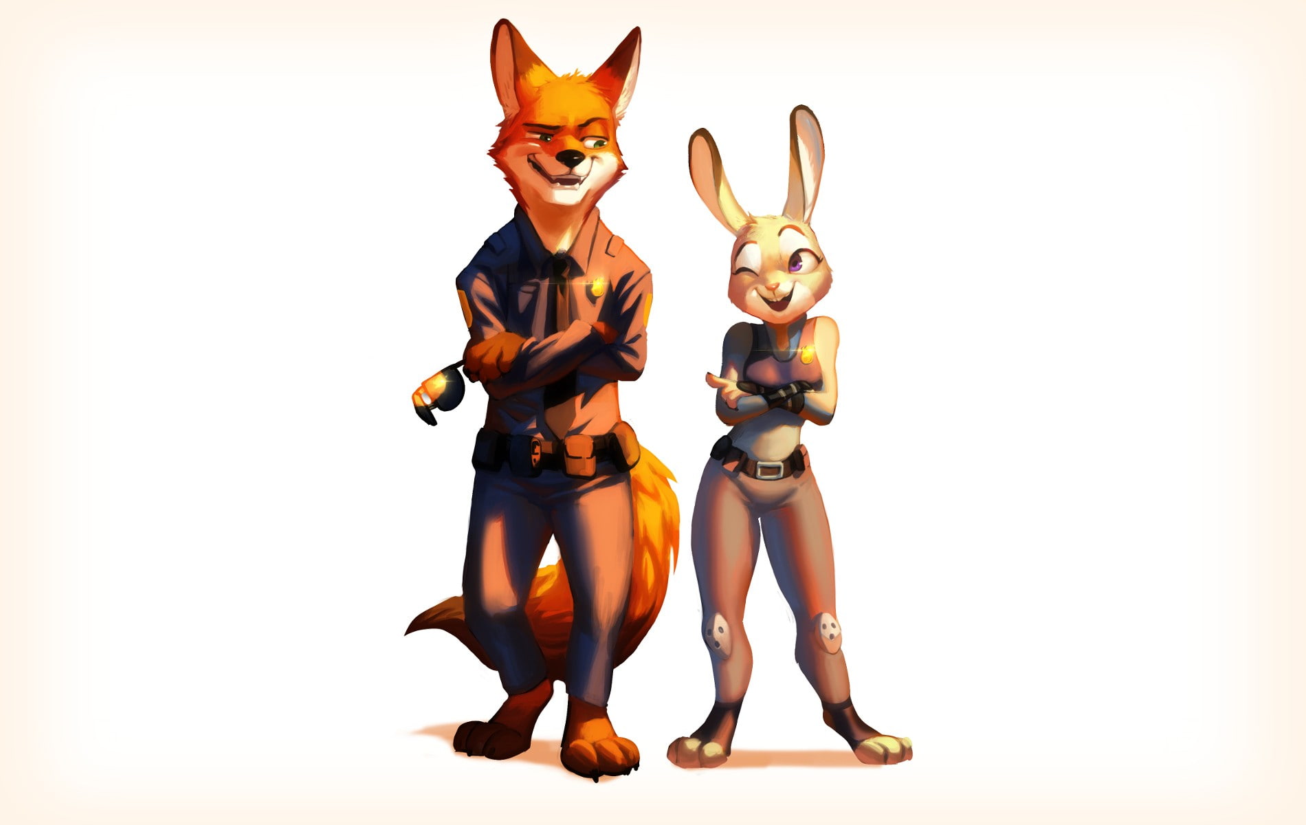 Zootopia, Nick Wilde, 720P, Judy Hopps, HD Wallpaper
