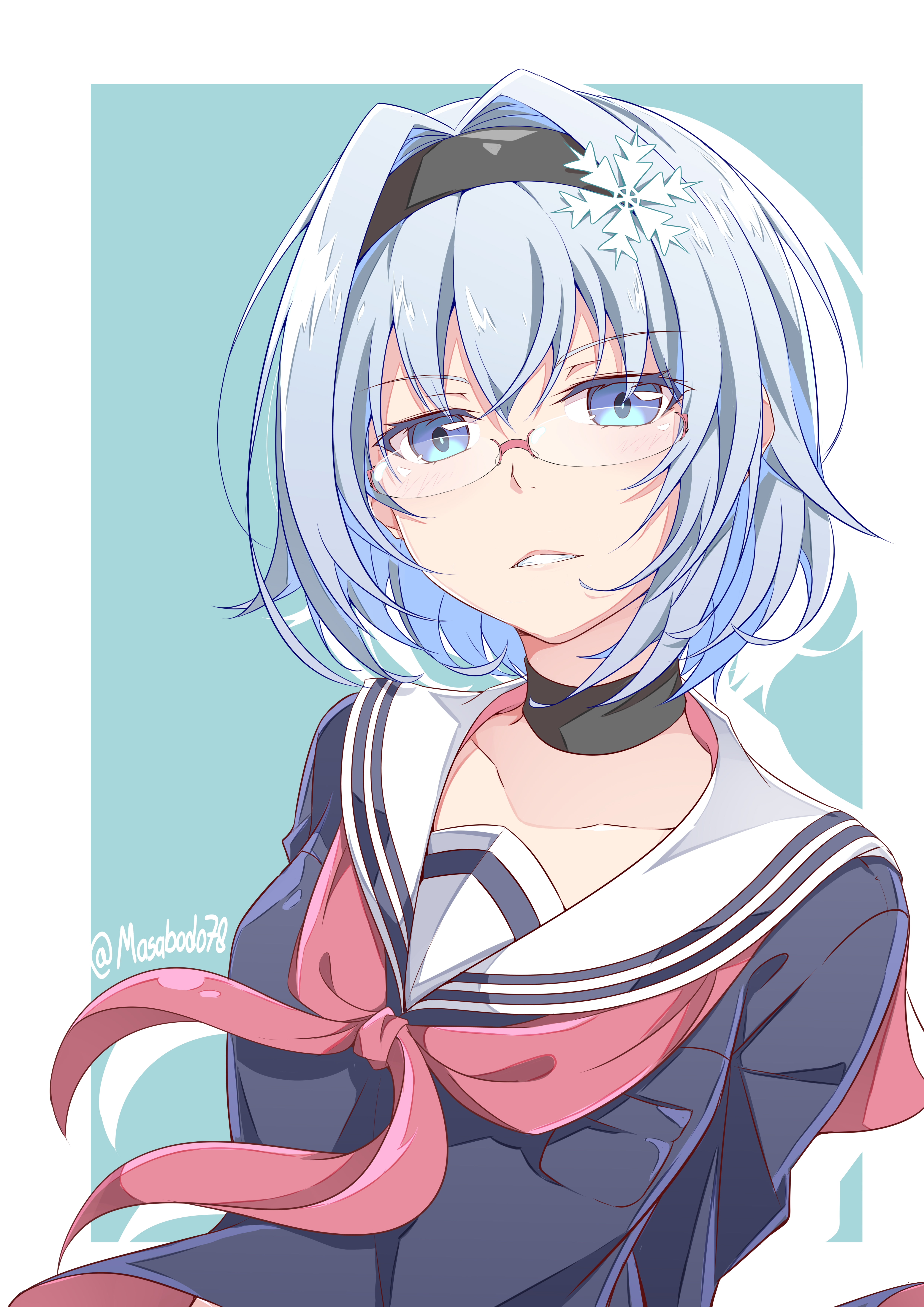 portrait, young adult, teenager, adult, Ryuuou no Oshigoto!, casual clothing, emotion, young women, Sora Ginko, women, beauty, beautiful woman, 5K, anime girls, Phone HD Wallpaper