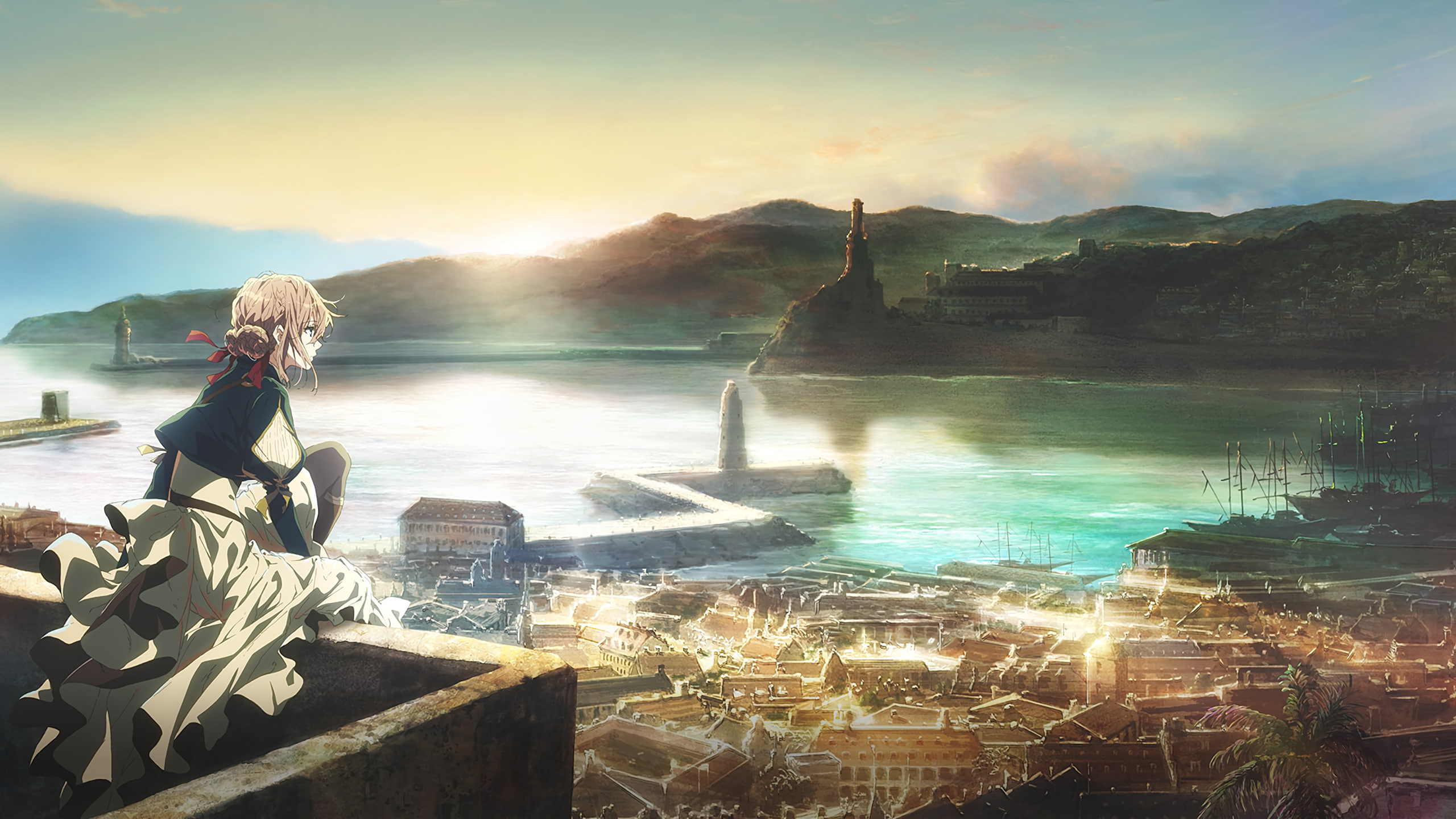 2K, girl, evergarden, violet, HD Wallpaper