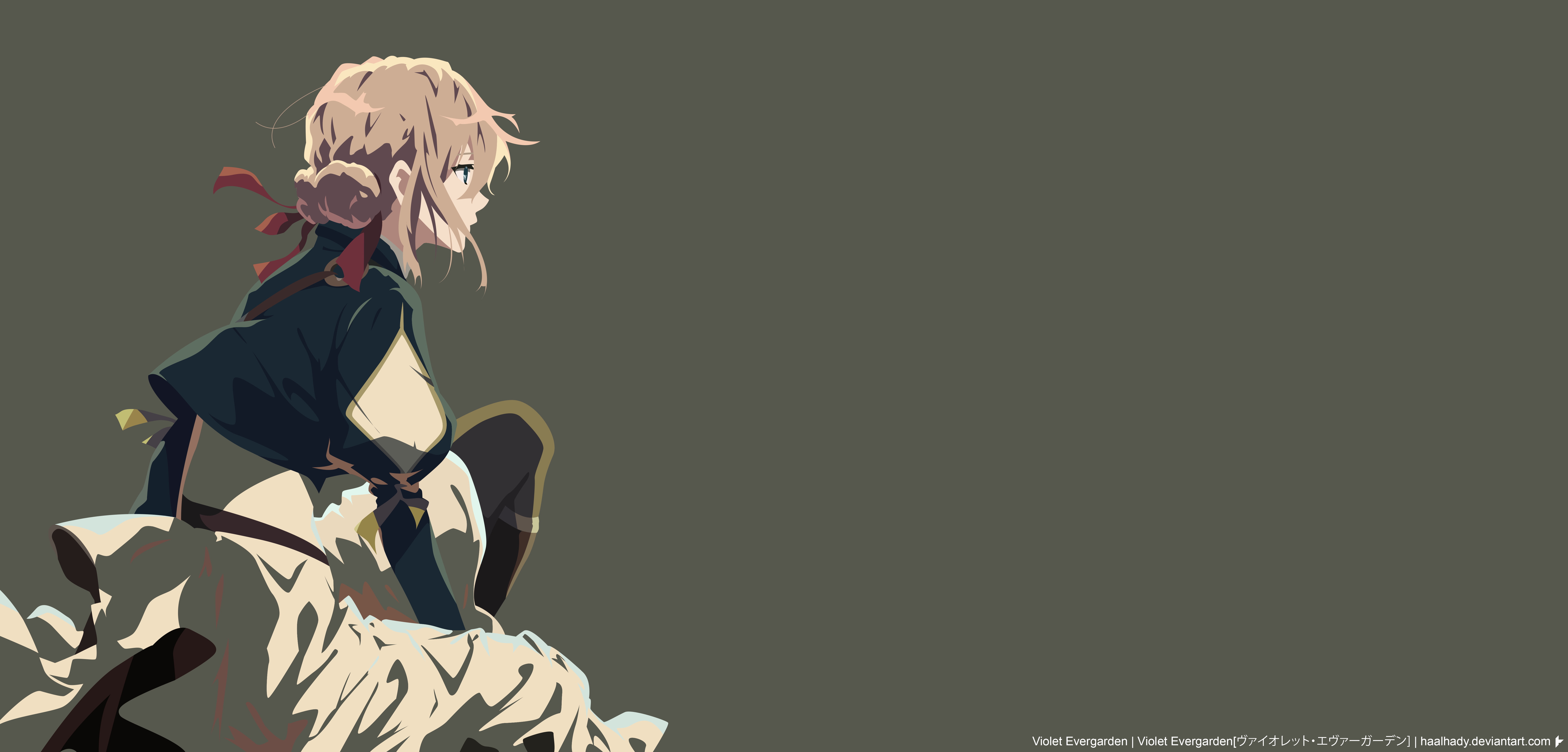 8K, Violet Evergarden, anime girls, HD Wallpaper