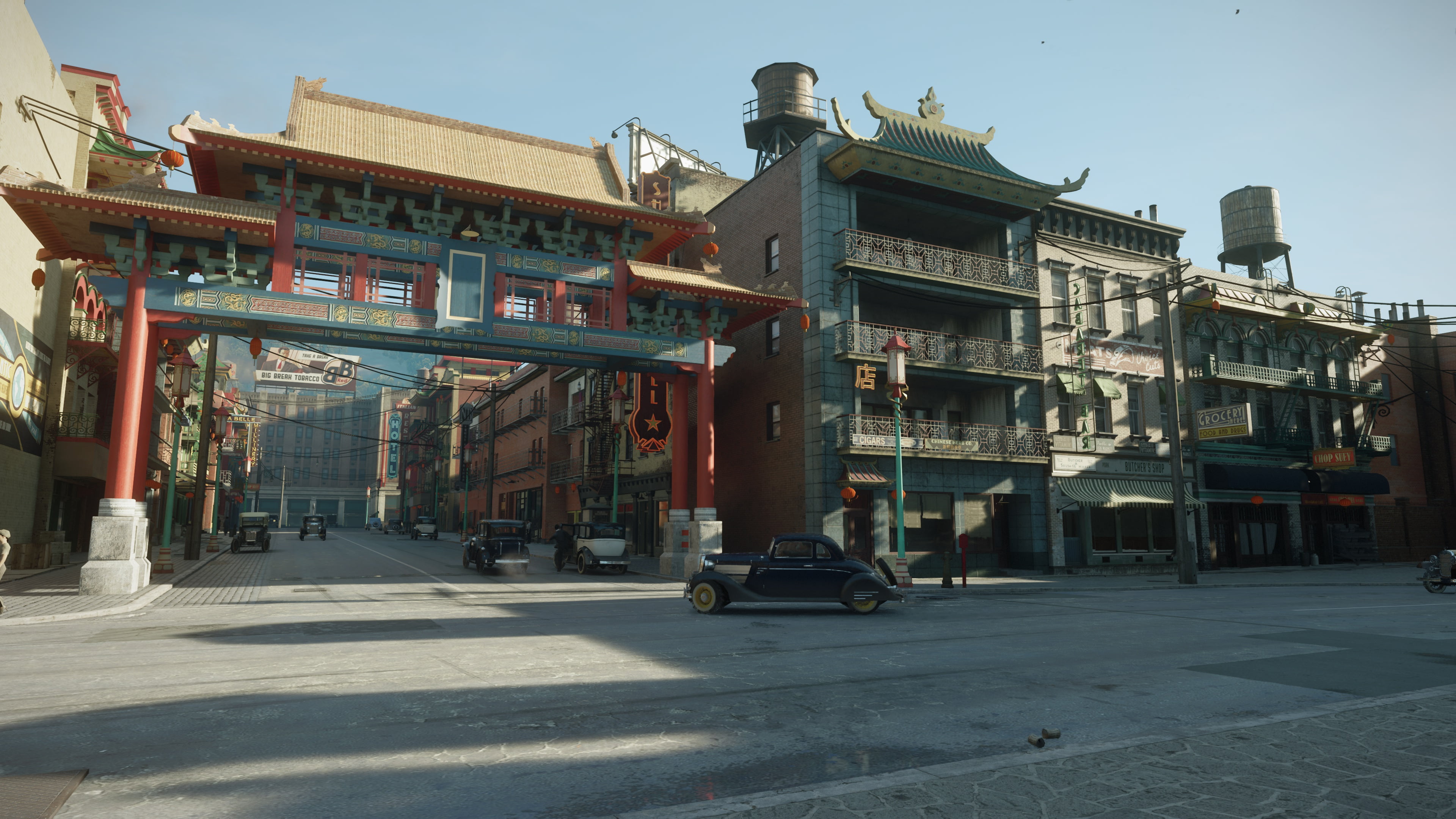 city, Mafia, signs, the atmosphere of the city, Mafia 1 remake, neon, 4K, slush, the city of lost heaven, day, night, retro game, night city, Hangar 13, HD Wallpaper