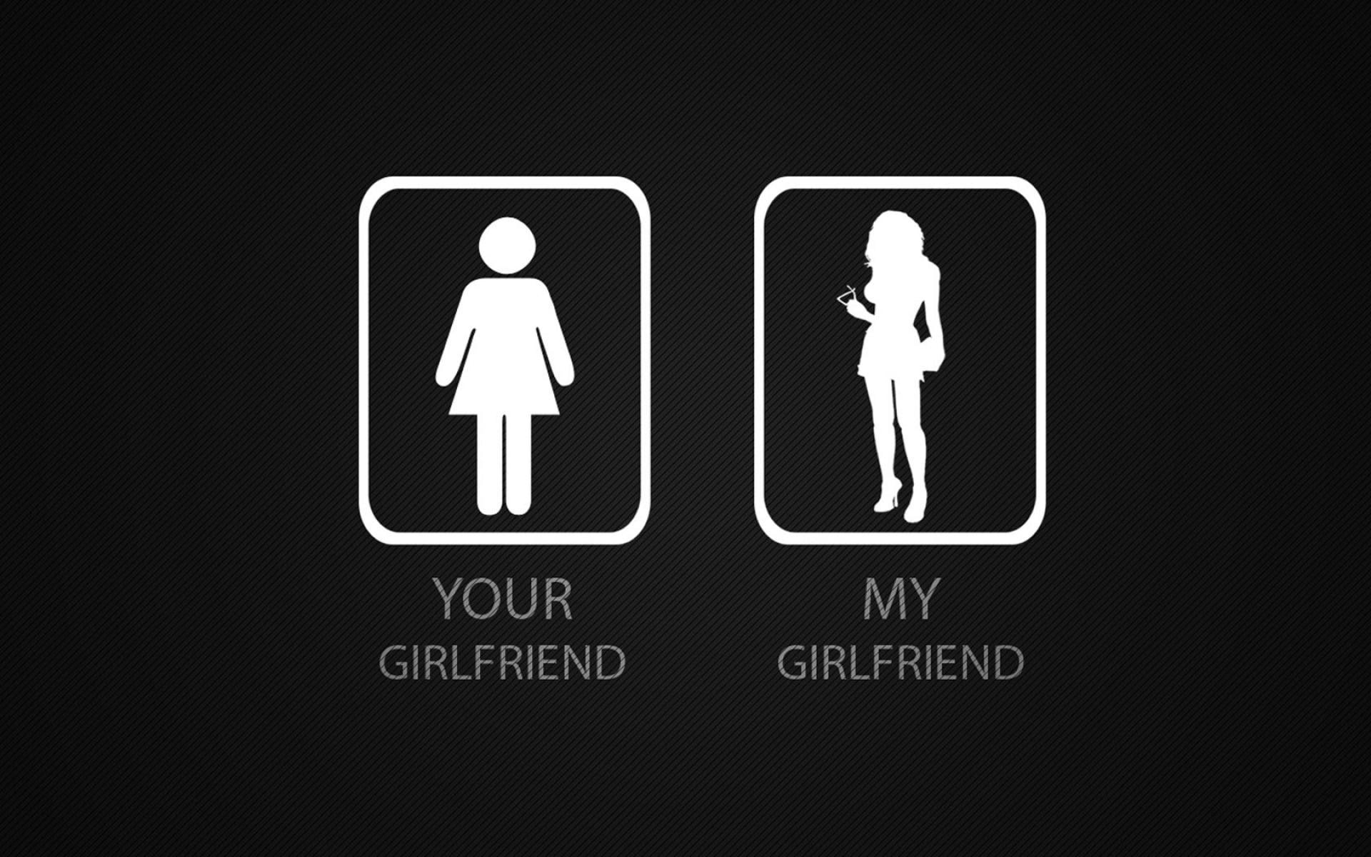 black background, funny, black, background, girlfriend, cool, 1080P, HD Wallpaper