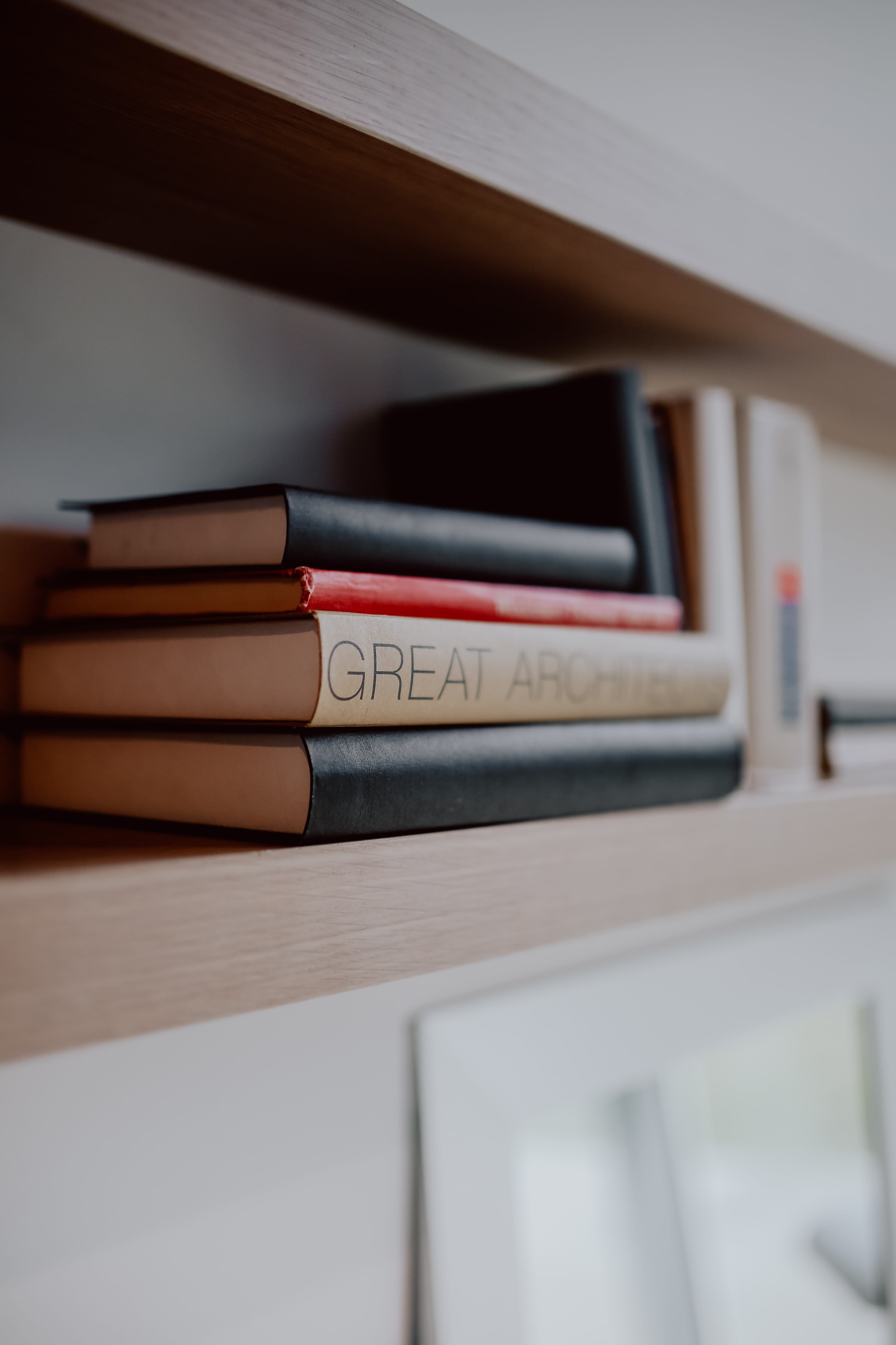 stack, wood - material, group of objects, in a row, textbook, 5K, still life, literary, education, reading, paper, books, table, book, read, selective focus, Phone HD Wallpaper