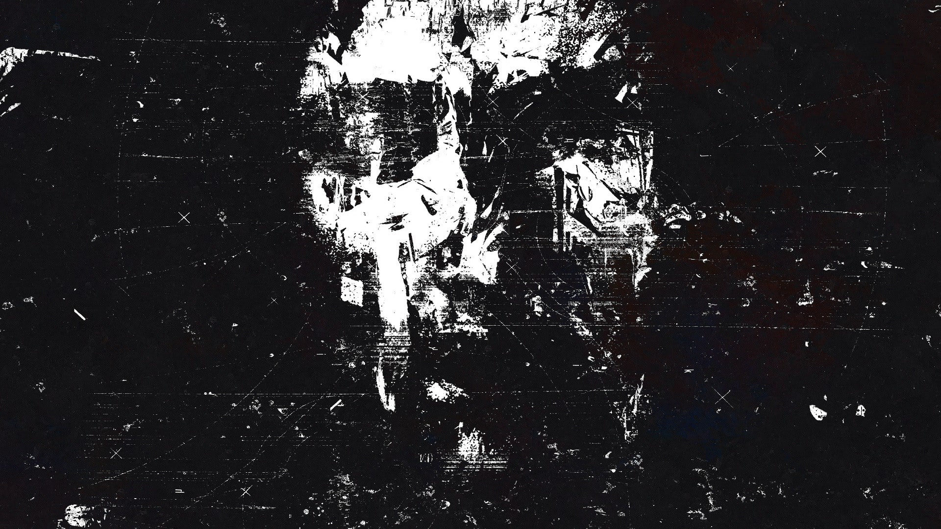 digital/artwork, face, illustration, abstract, hd, s, bw, man, 1080P, HD Wallpaper