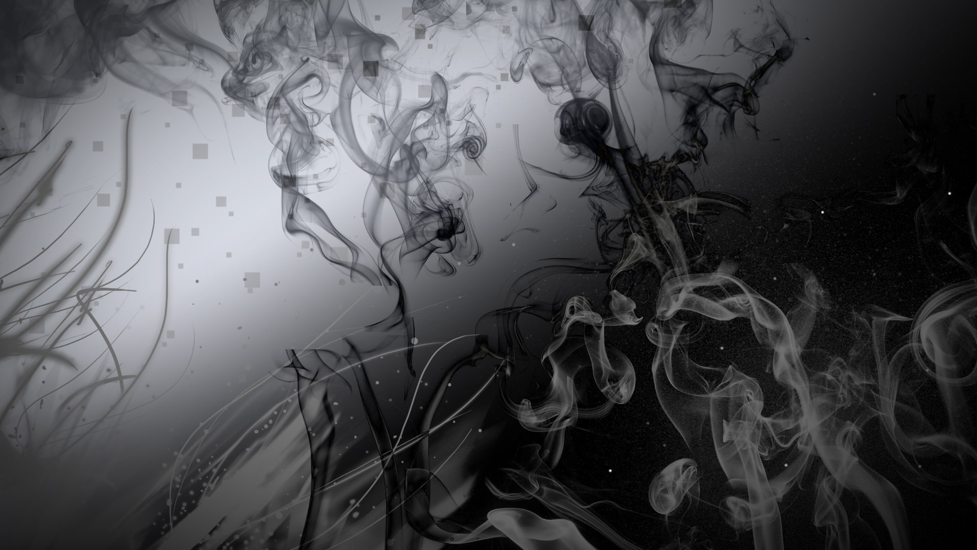 hd, abstract, 1080P, digital/artwork, smoke, HD Wallpaper