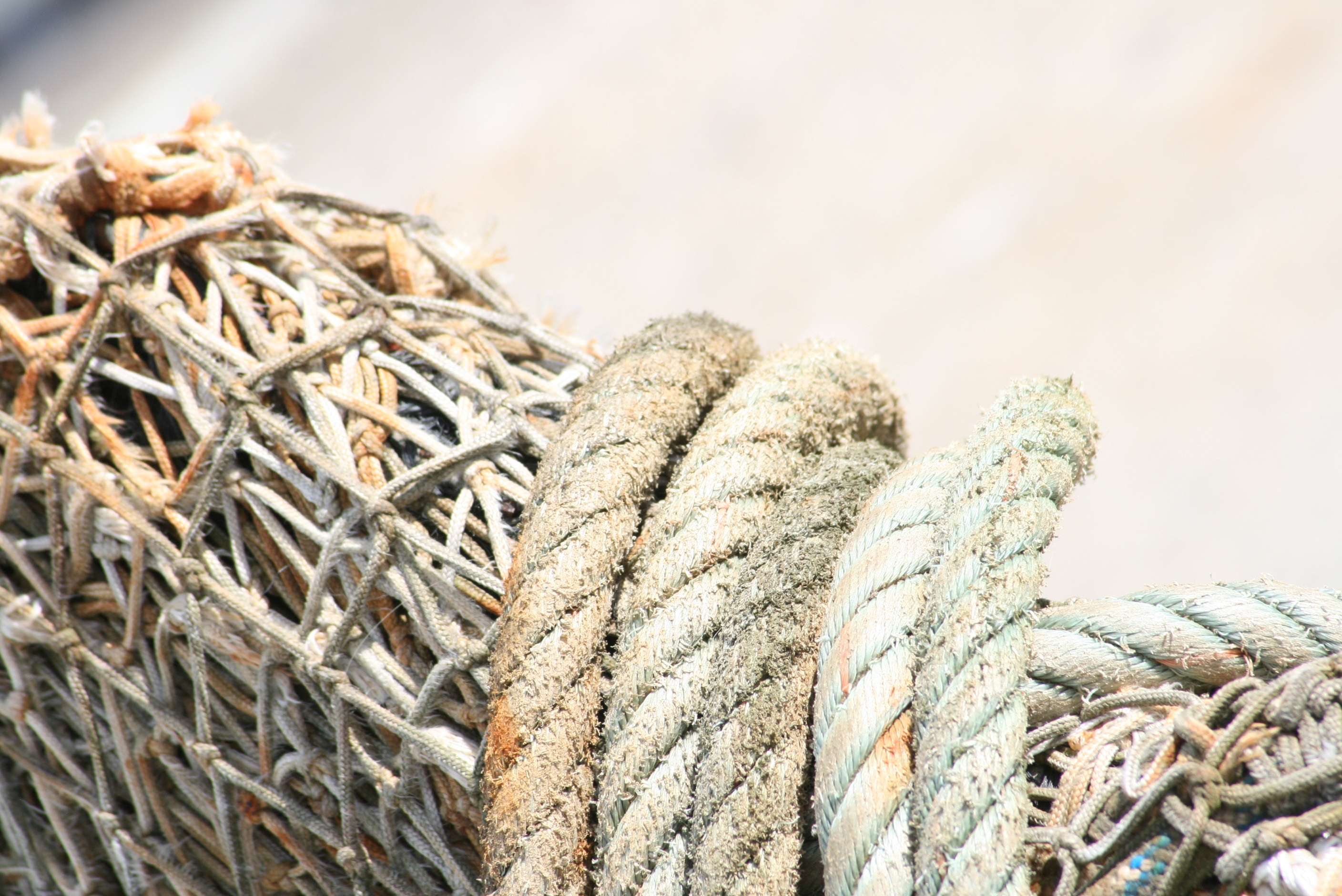 fishing, pattern, large group of objects, close-up, abundance, wattle, textured, 2K, backgrounds, network, outdoors, nature, equipment, strength, rope, HD Wallpaper