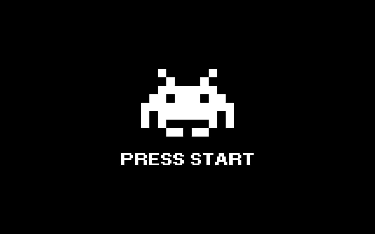 classic, art, 720P, x, invader, aircraft, invaders, arcade, hd, space, HD Wallpaper