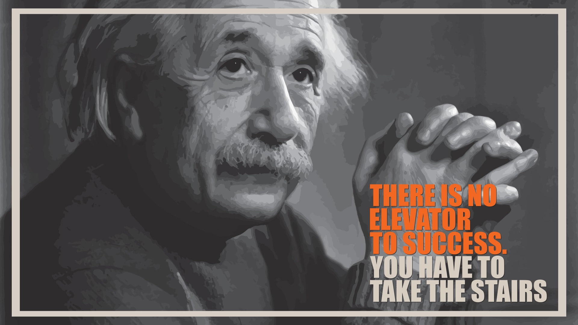 Albert Einstein, 1080P, fake quote, brain, HD Wallpaper