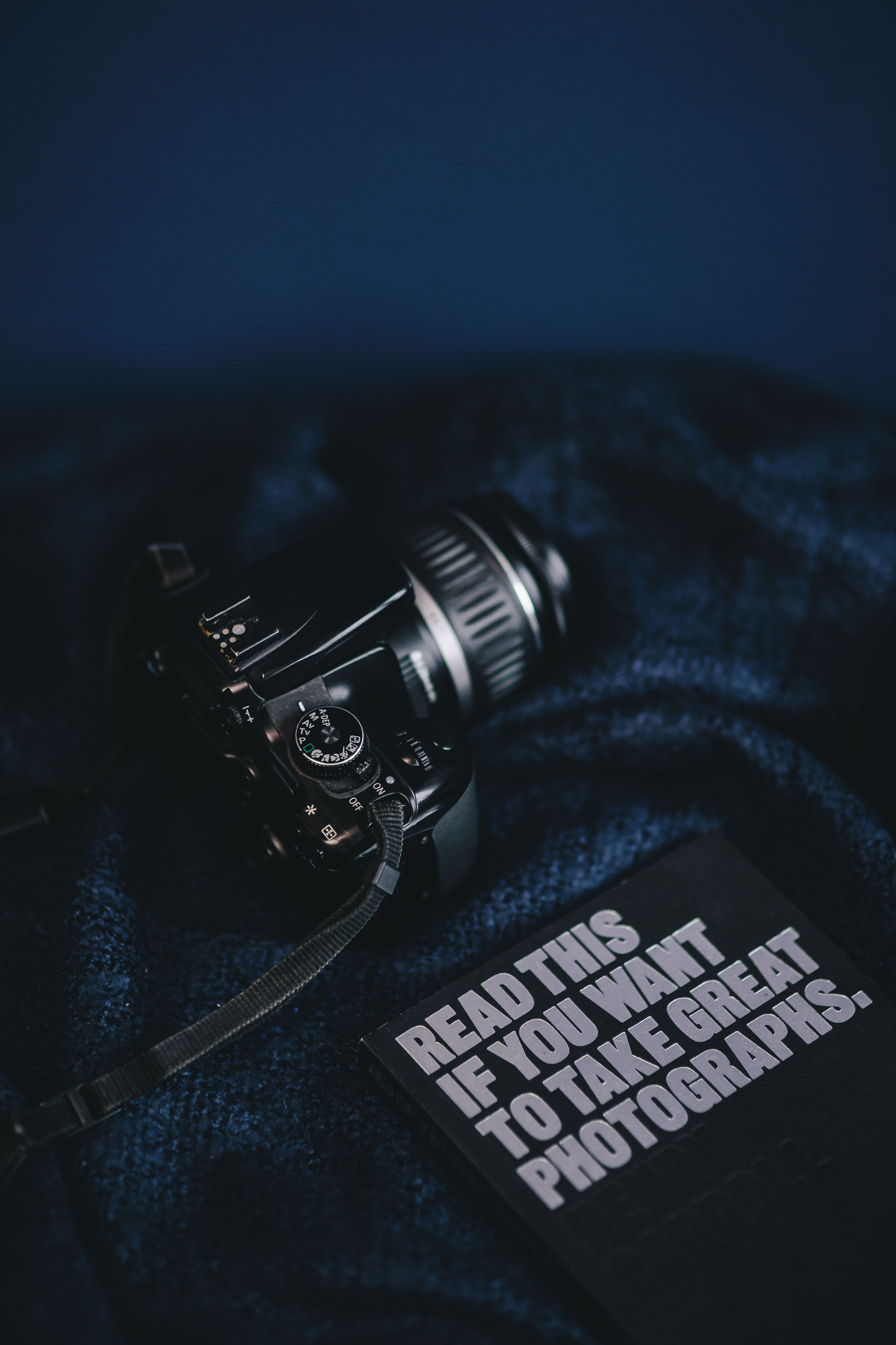 arts culture and entertainment, camera - Photographic Equipment, camera, security, lens - Optical Instrument, dslr, studio shot, selective focus, hobby, Phone HD Wallpaper