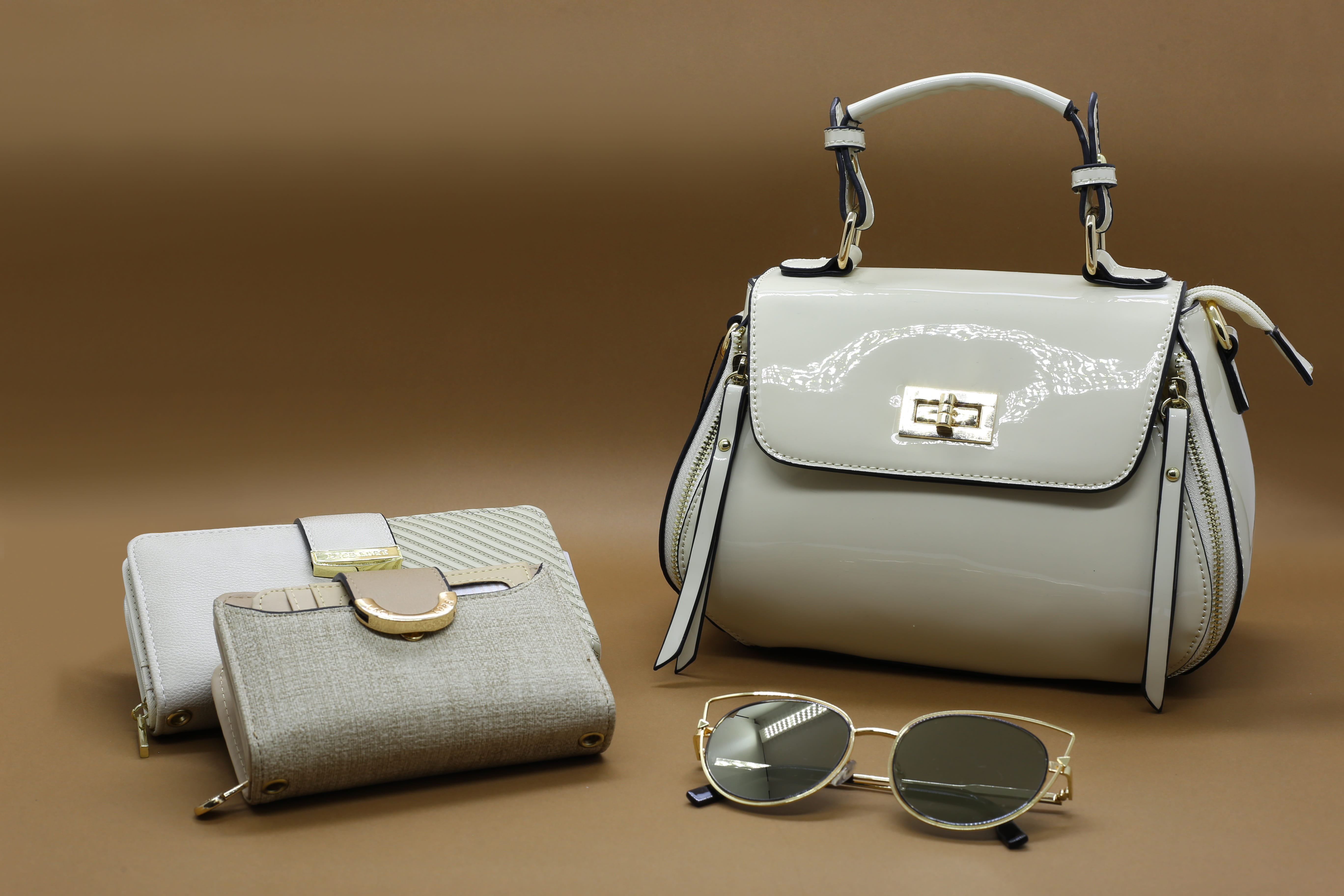 trip, glasses, accessories, silver colored, colored background, still life, no people, suitcase, travel, leather, retro styled, personal accessory, luggage, HD Wallpaper