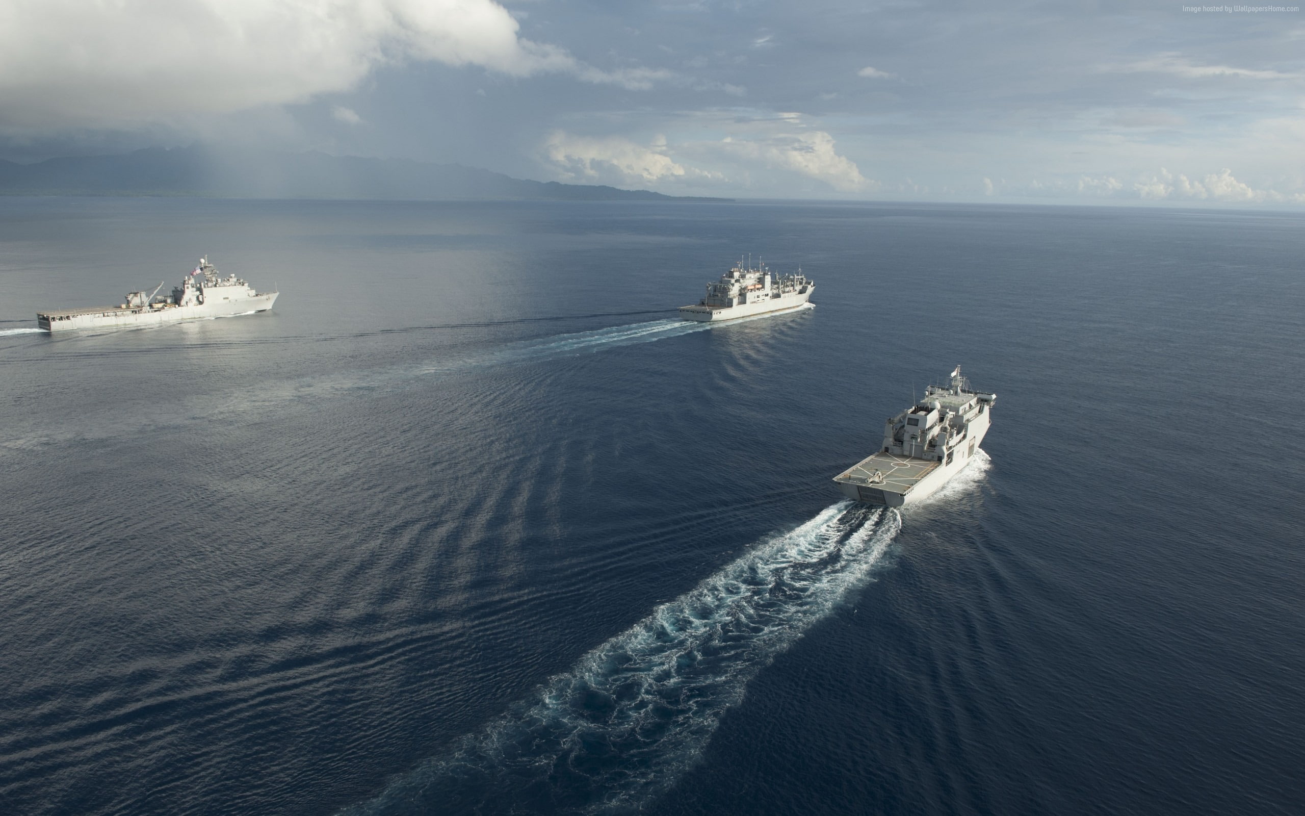 wallp, nature, perry, cloud - sky, motion, mode of transportation, day, ake, t, matthew, hd, usns, horizon over water, sea, vessels, transportation, 2K, HD Wallpaper